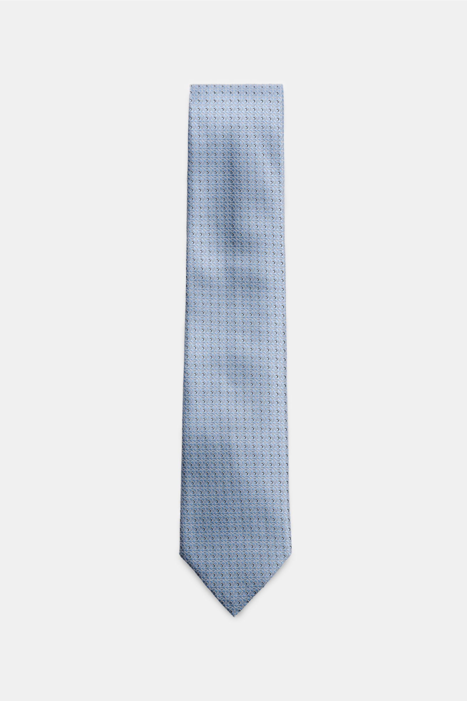 Zegna Silk tie /te - Smoky blue