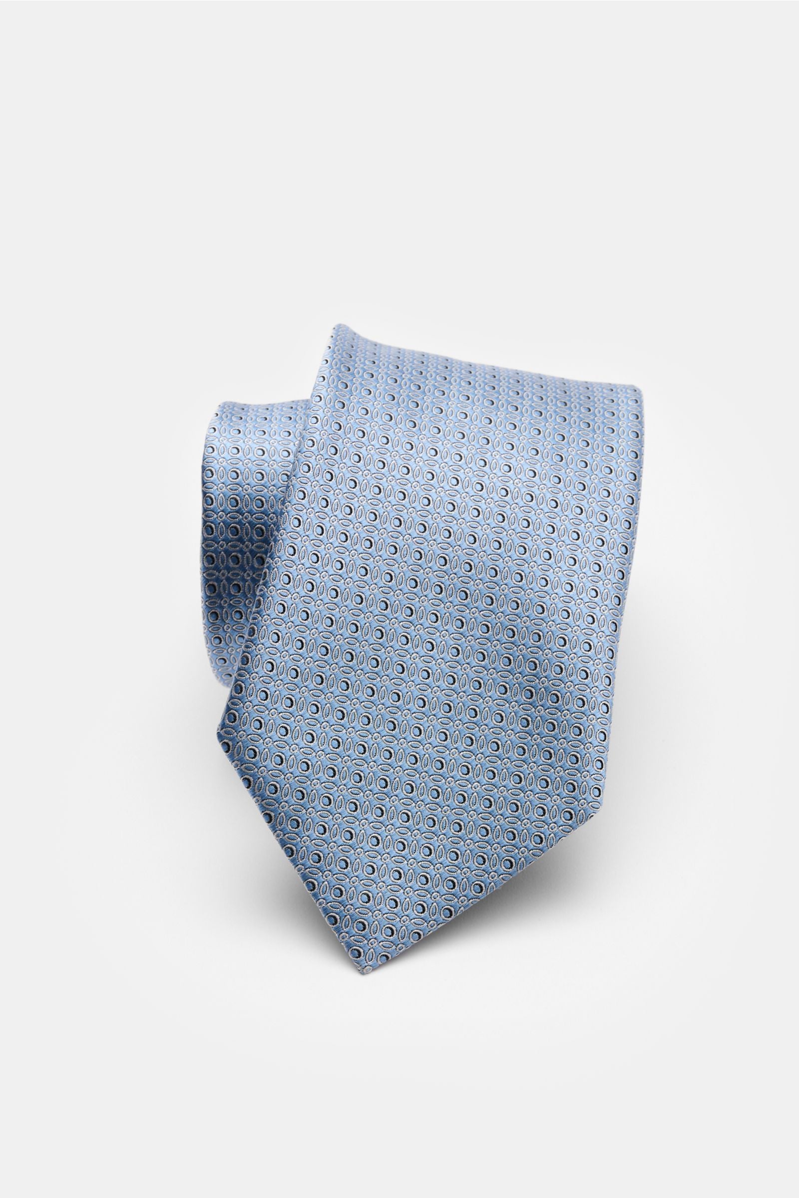 Zegna Silk tie /te - Smoky blue
