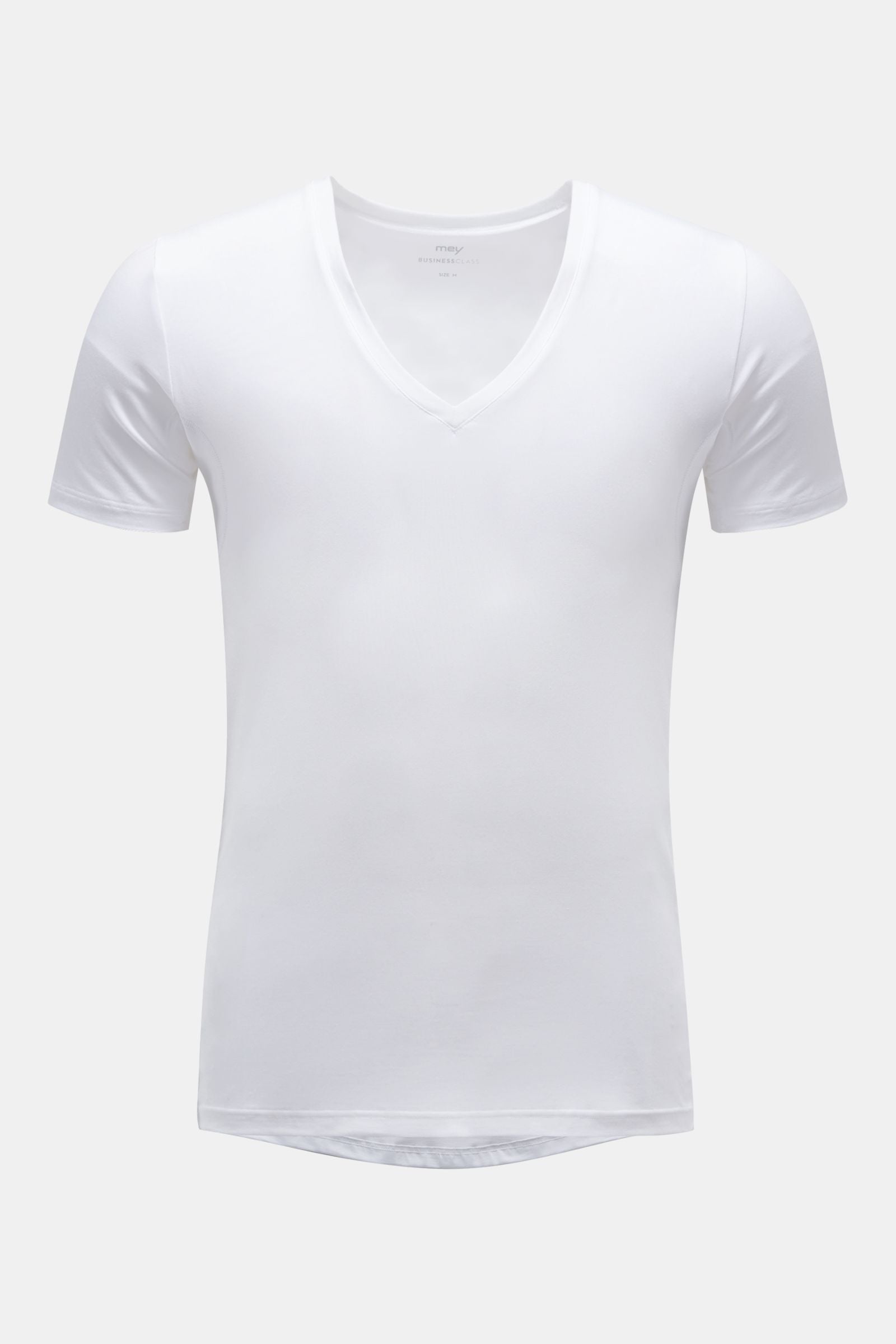 mey Business Class V-Neck Unterhemd nude - White