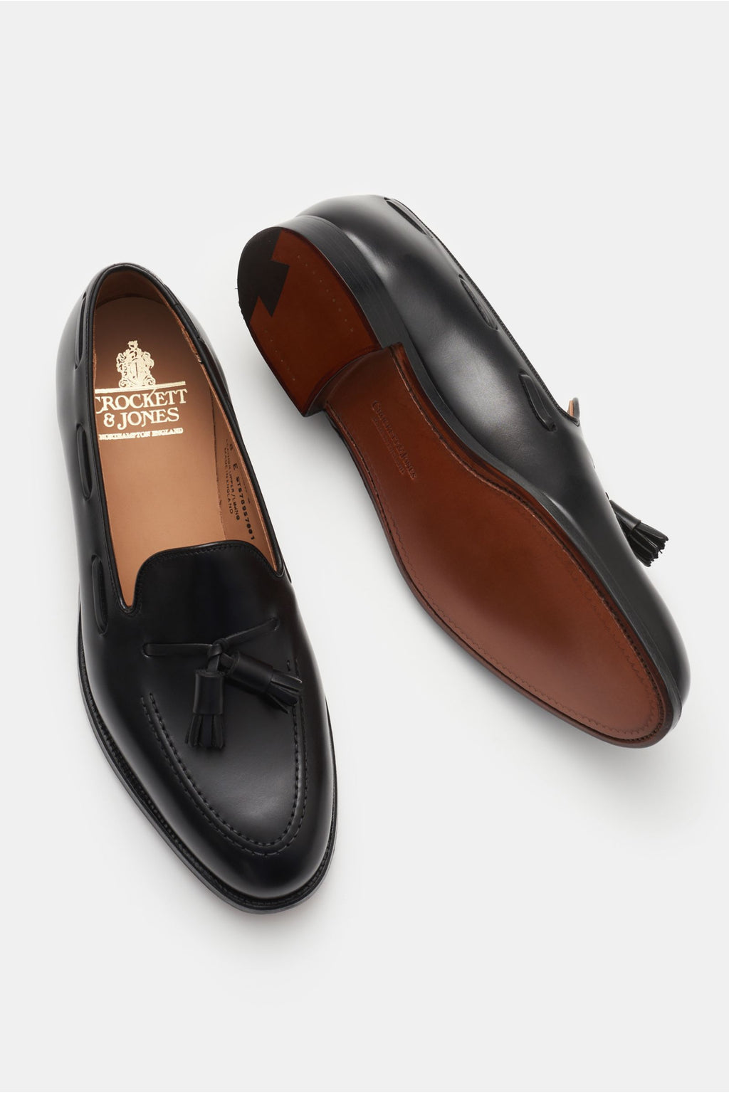 Crockett & Jones Tassel loafers 'Cavendish' - black