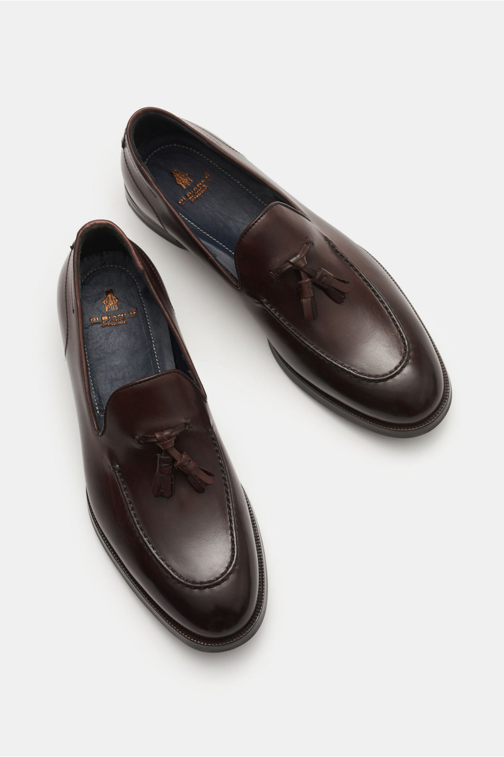 Di Bianco Tassel loafers 'Bari' - Dark brown