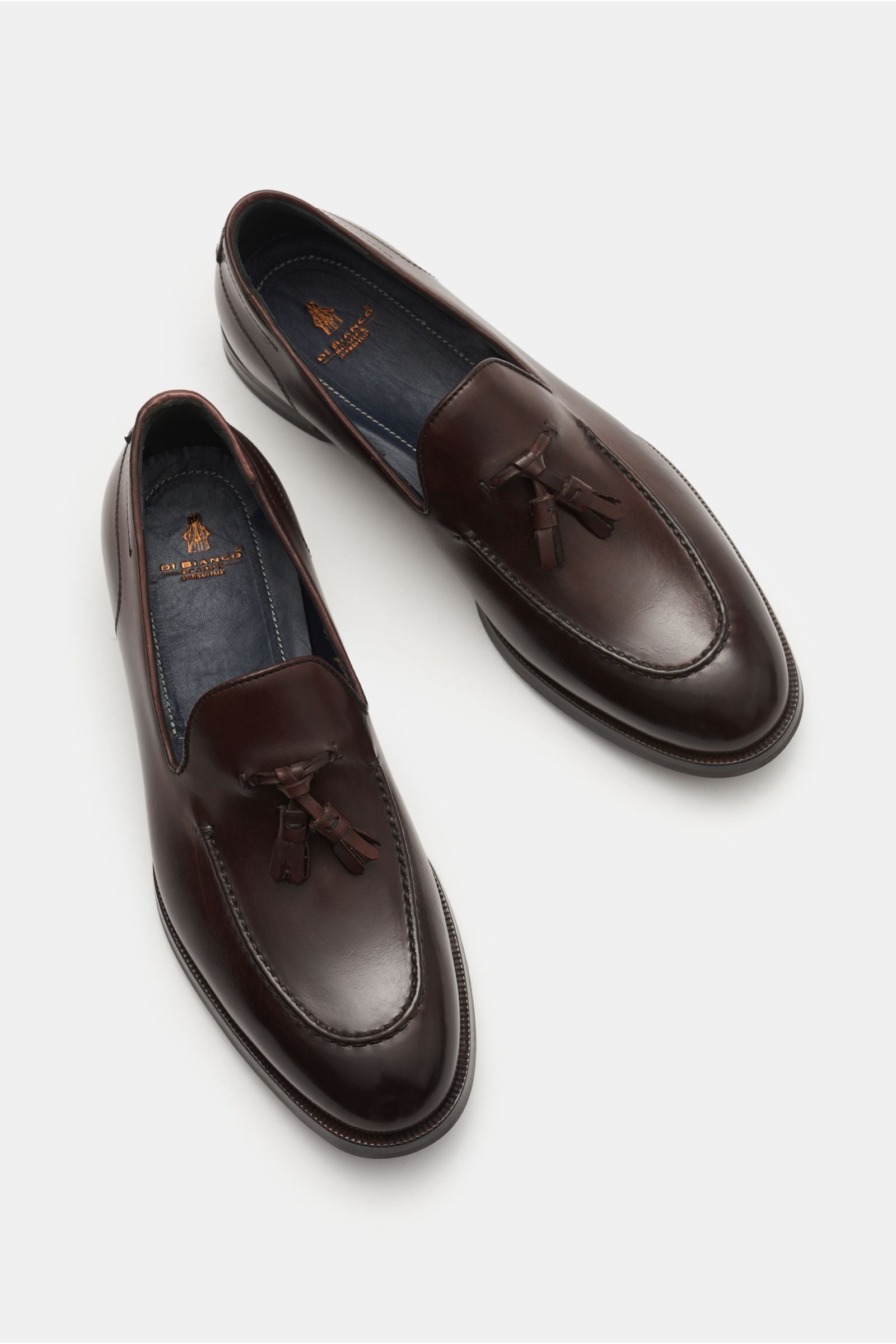 Di Bianco Tassel loafers 'Bari' - Dark brown