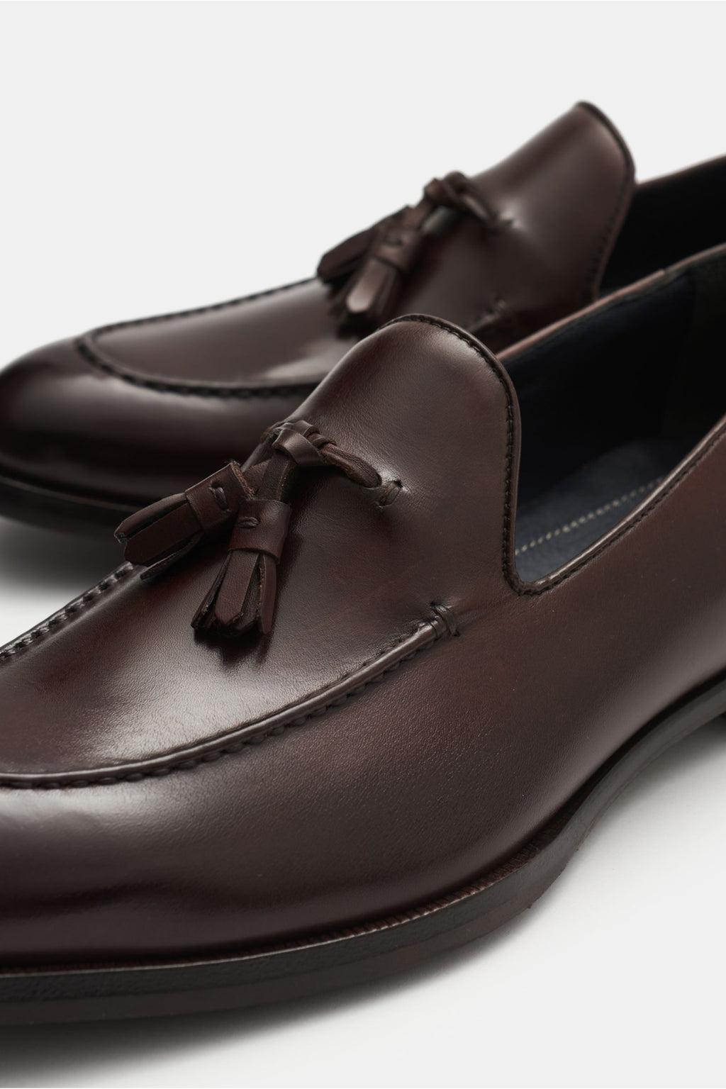 Di Bianco Tassel loafers 'Bari' - Dark brown