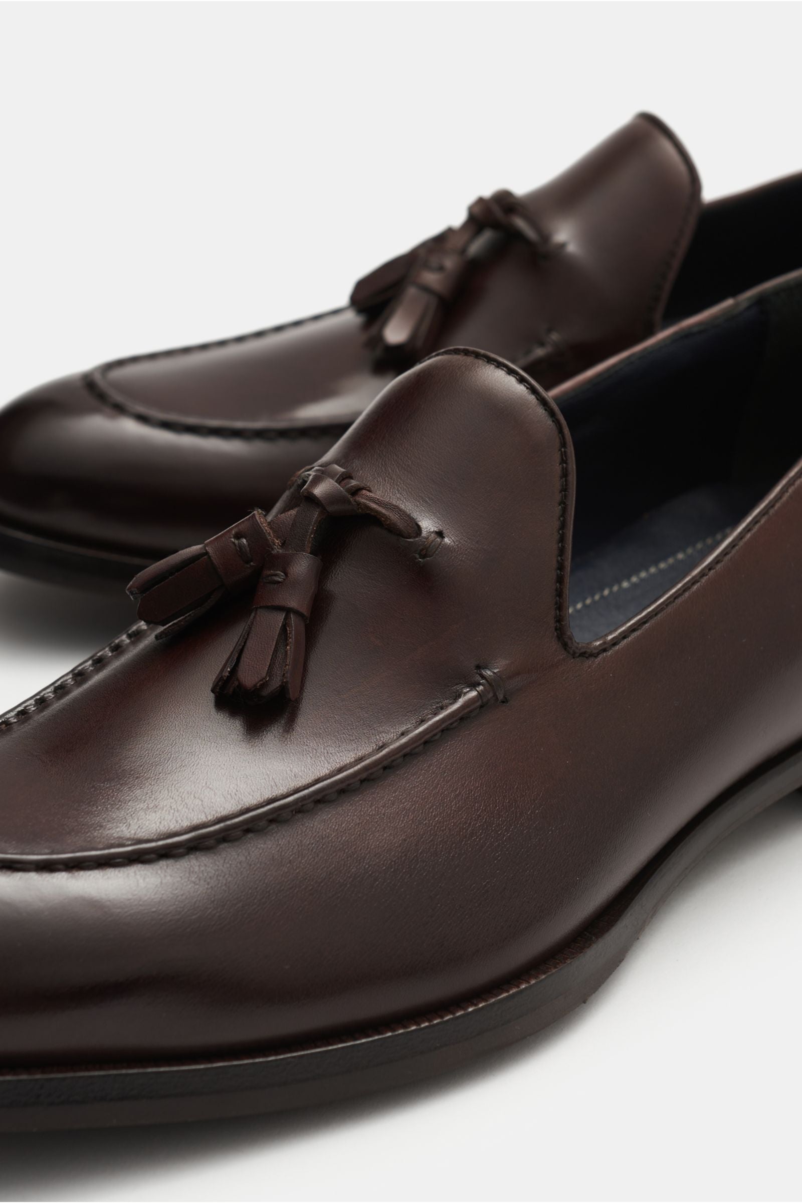 Di Bianco Tassel loafers 'Bari' - Dark brown