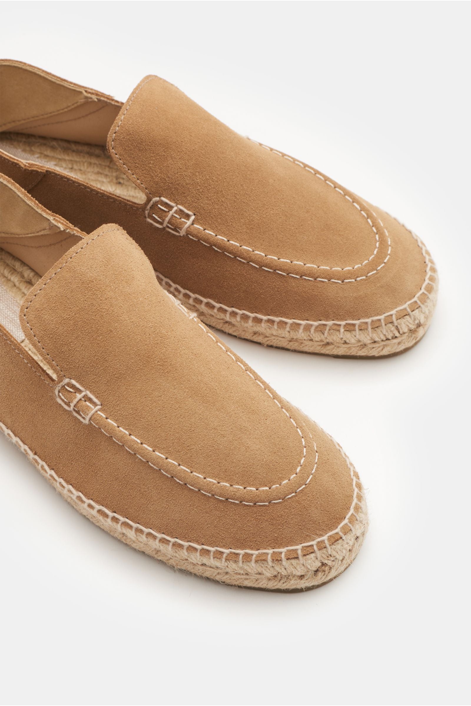 Manebí Espadrilles 'Suede Traveler Loafers' - Sand