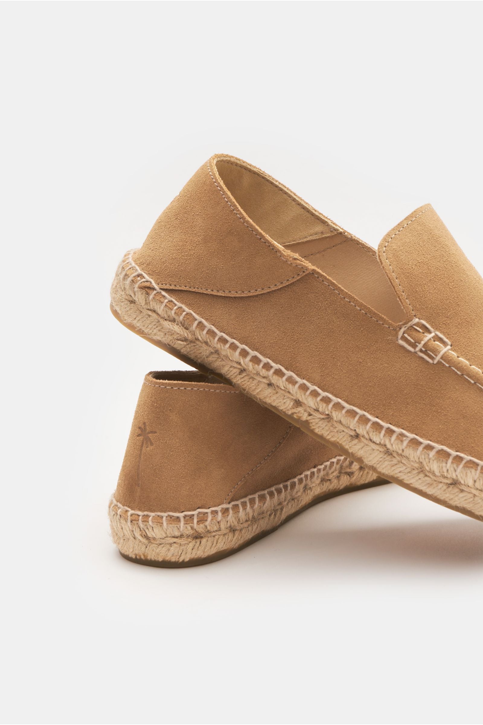 Manebí Espadrilles 'Suede Traveler Loafers' - Sand