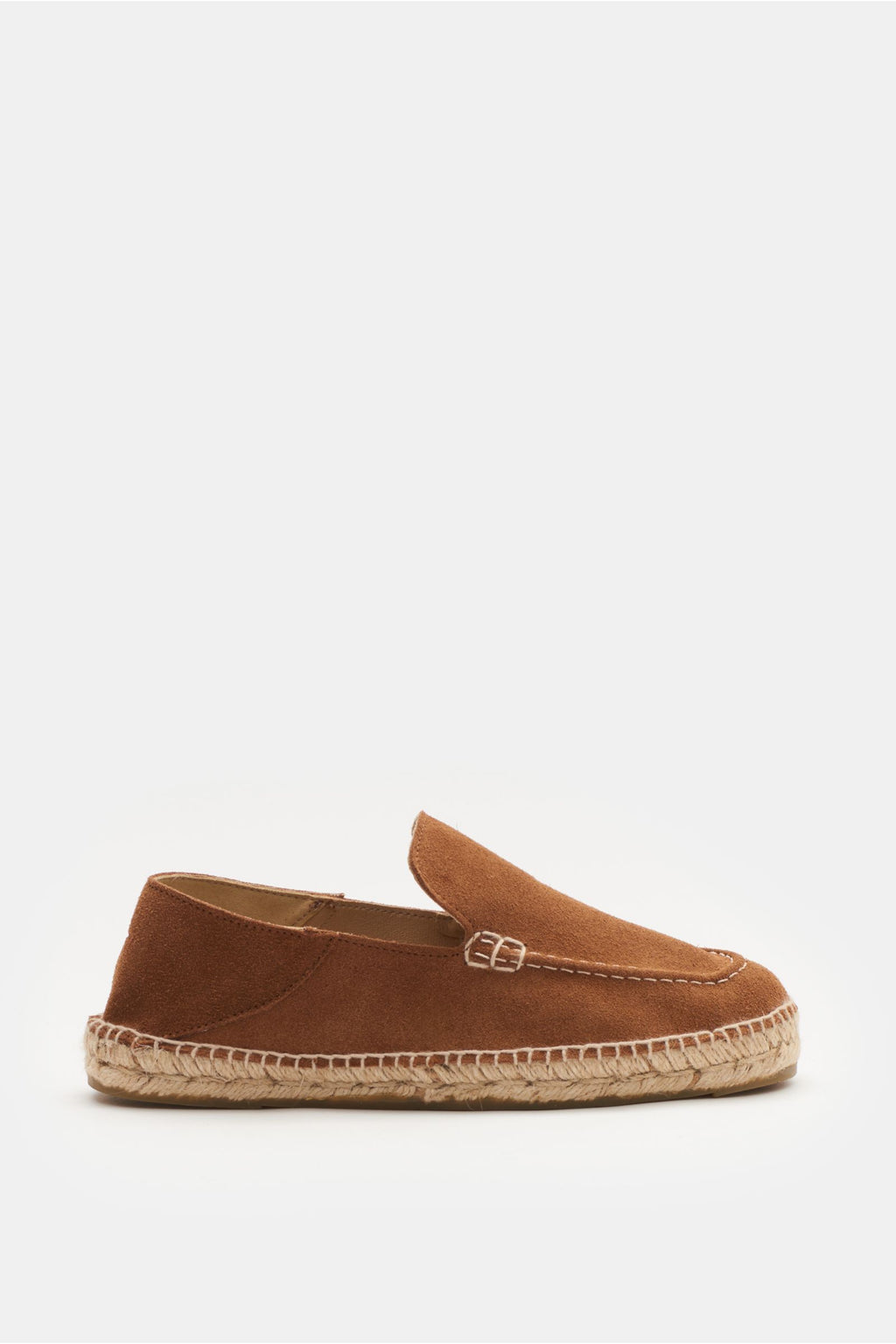 Manebí Espadrilles 'Suede Traveler Loafers' - Light brown