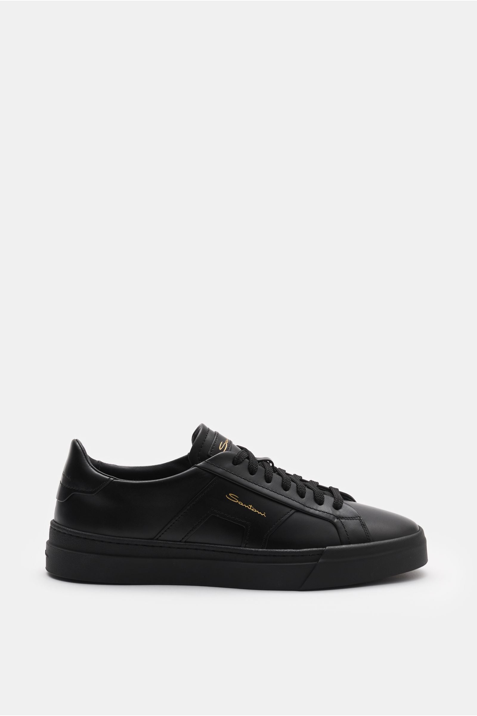 Santoni Sneakers 'Double Buckle' - black