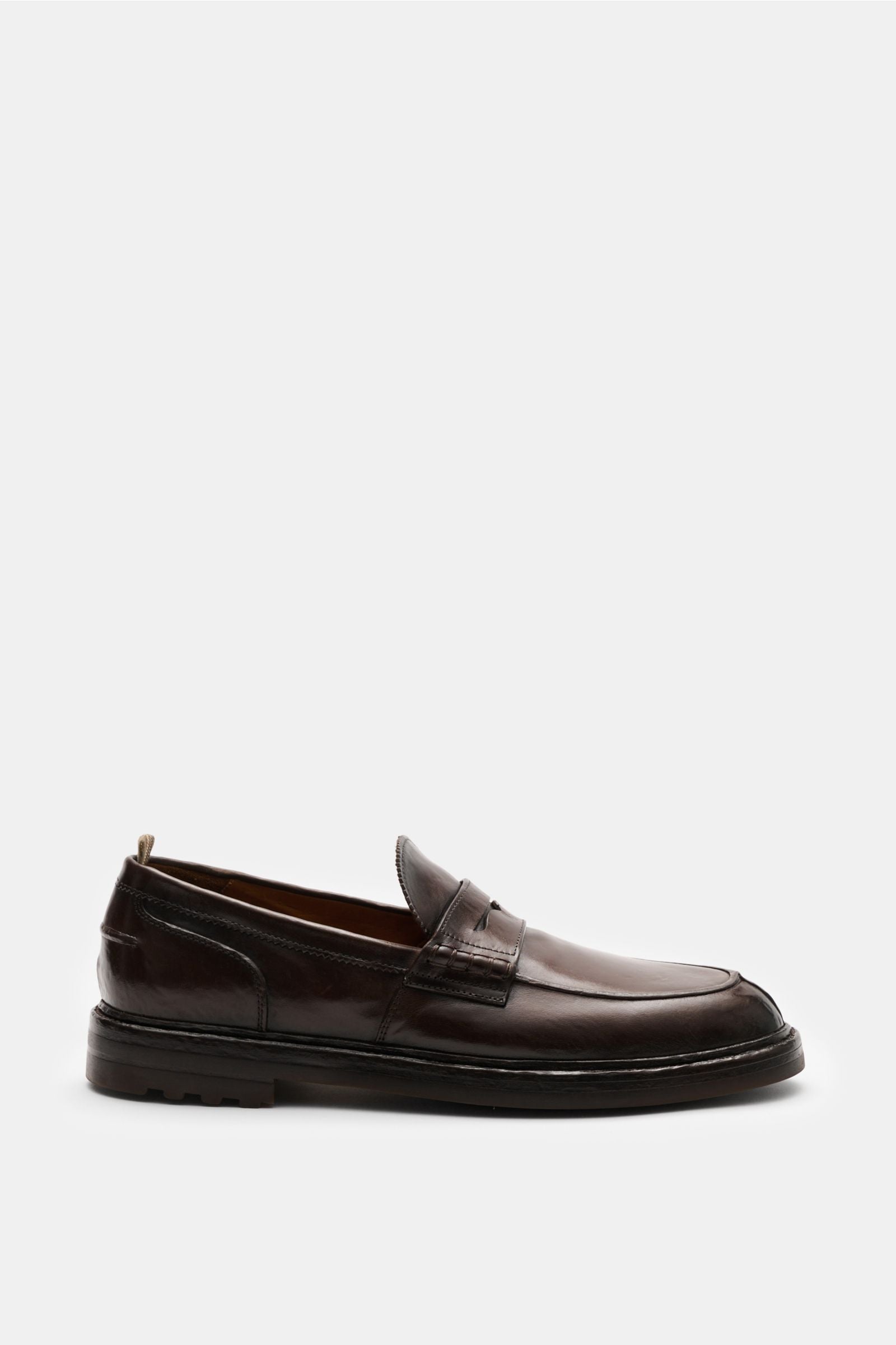 Officine Creative Penny loafers 'Sax Flexi 001' - Dark brown