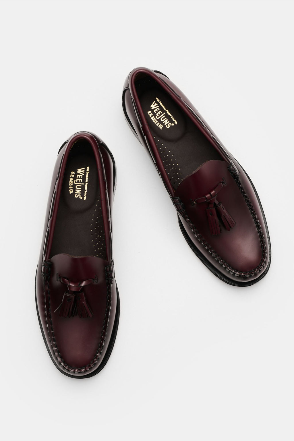 G.H.Bass Tassel loafers 'Weejuns Larkin' - burgundy
