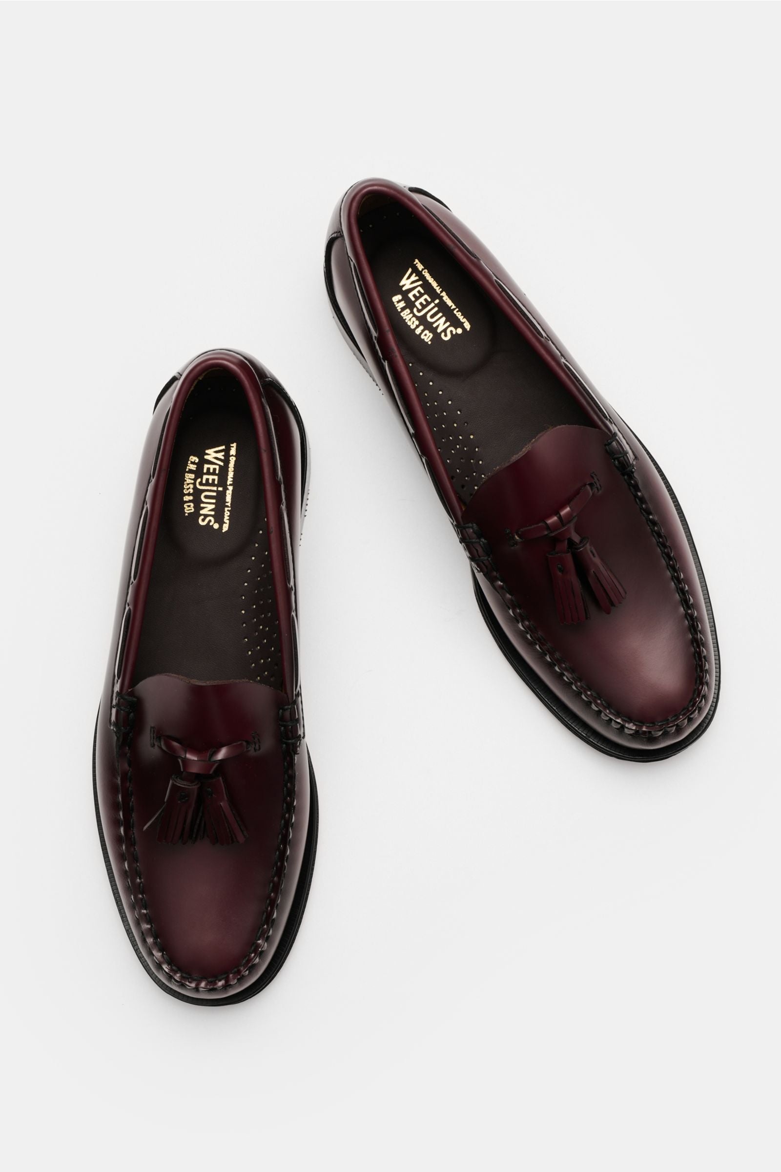 G.H.Bass Tassel loafers 'Weejuns Larkin' - burgundy