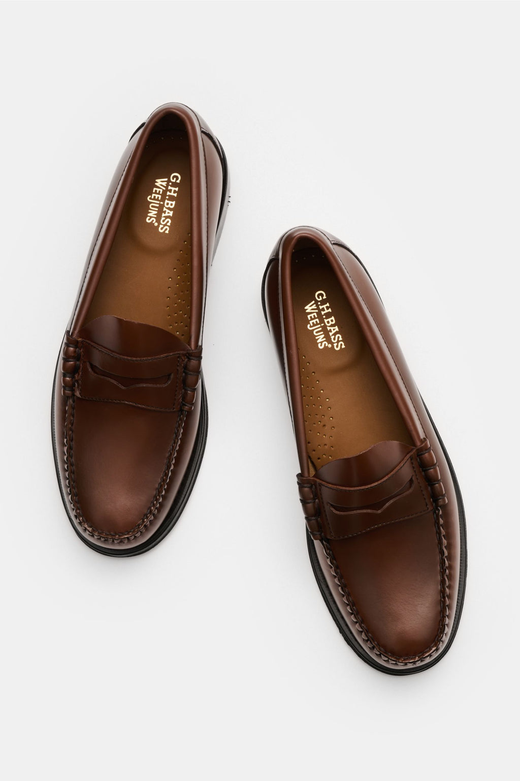 G.H.Bass Penny loafers 'Weejuns Larson' - brown