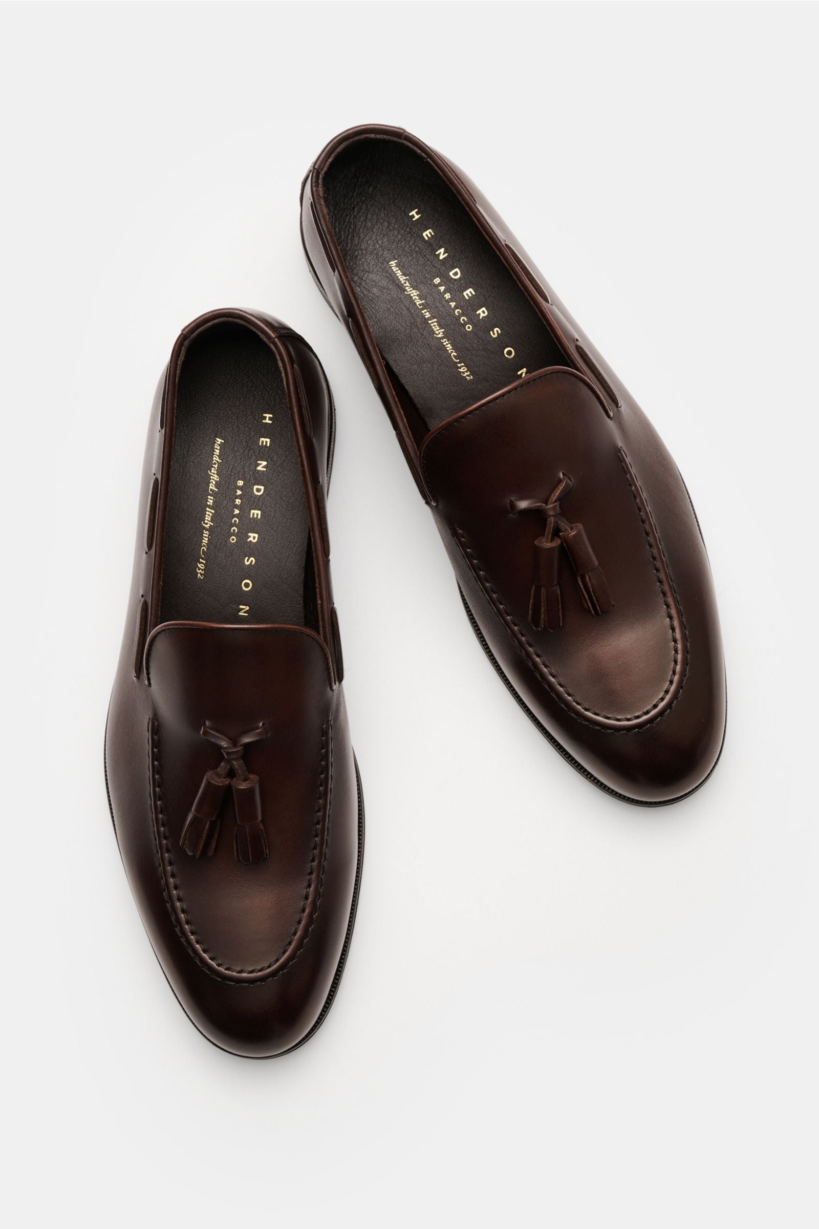 Henderson Tassel loafers - Dark brown