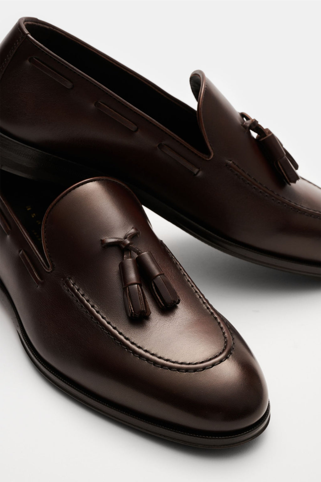 Henderson Tassel loafers - Dark brown