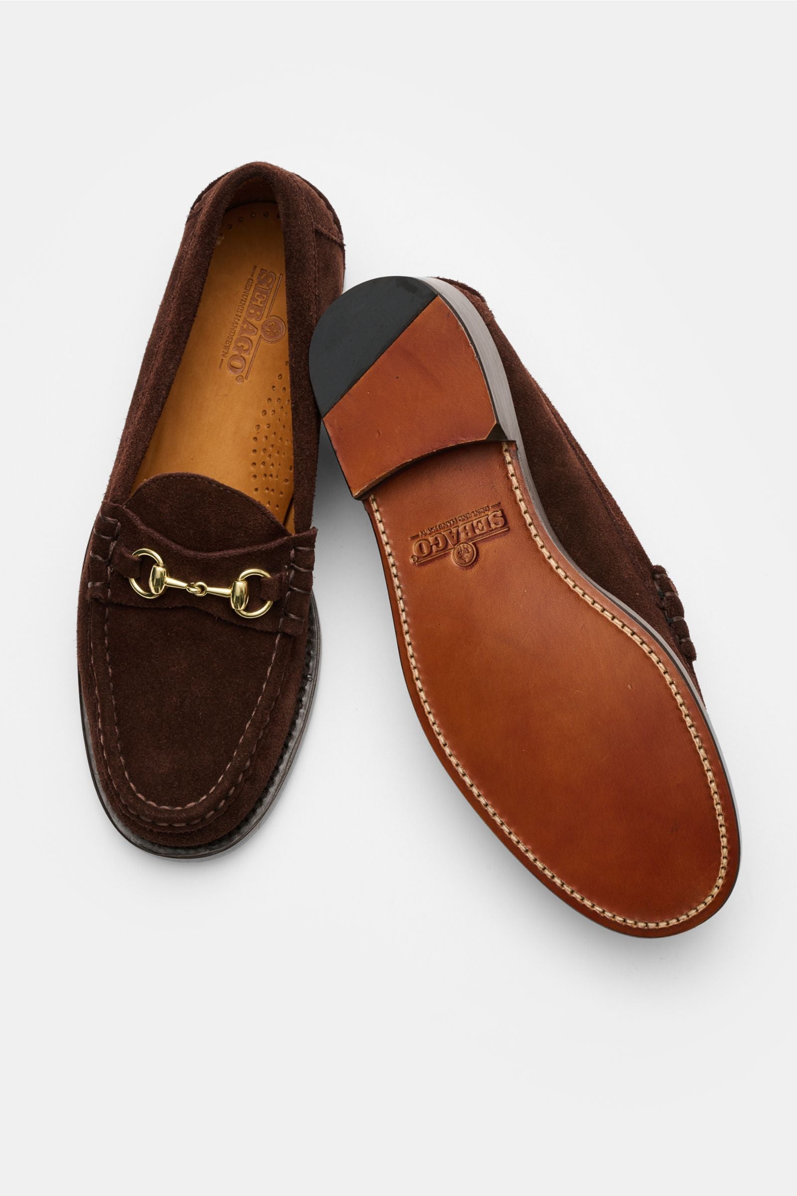 Sebago Horse bit loafers 'Joe Modena' - dark brown