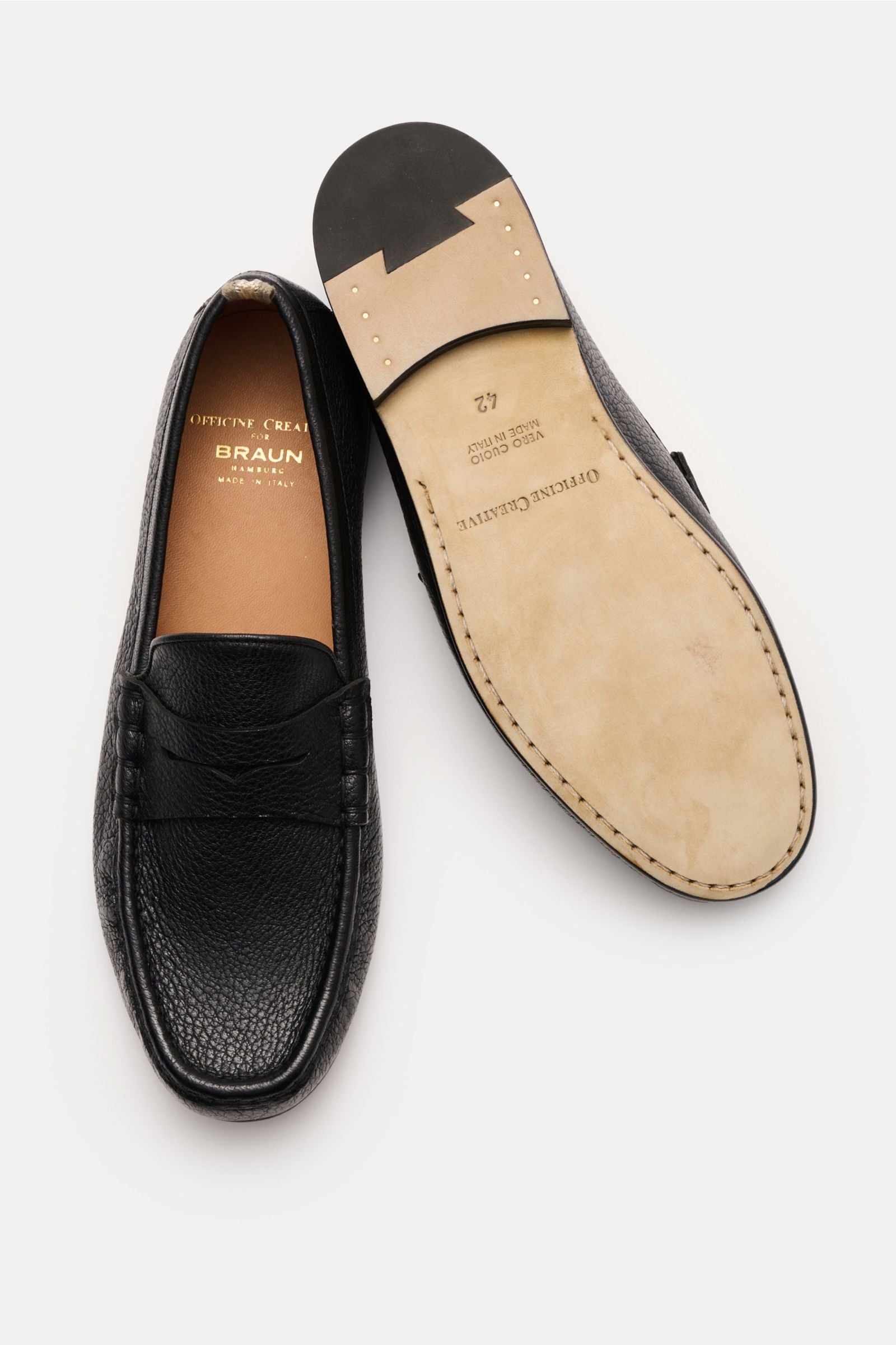 Officine Creative Penny loafers 'Balfron' - Black