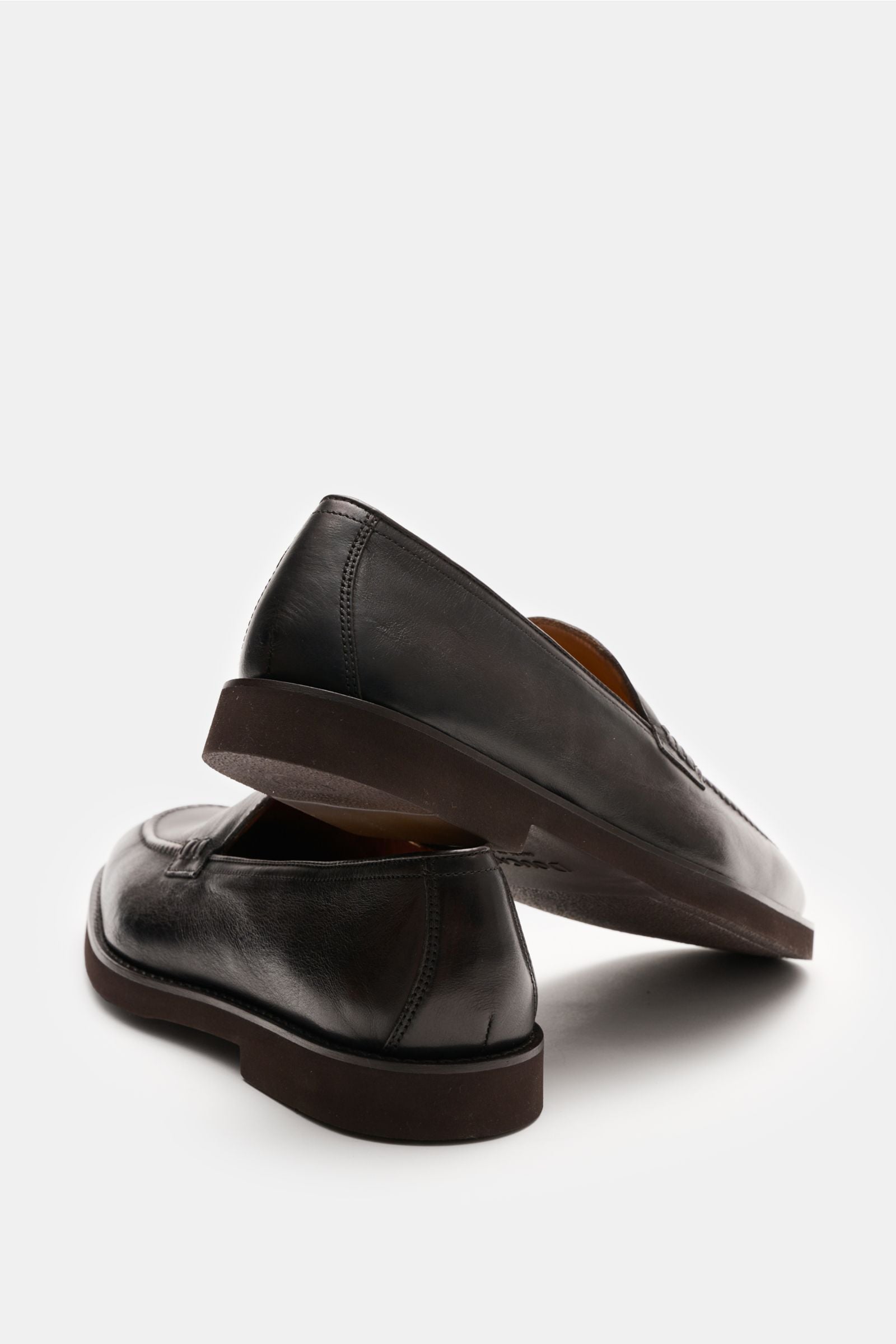 Doucal's Penny loafers 'Triumph' - dark brown