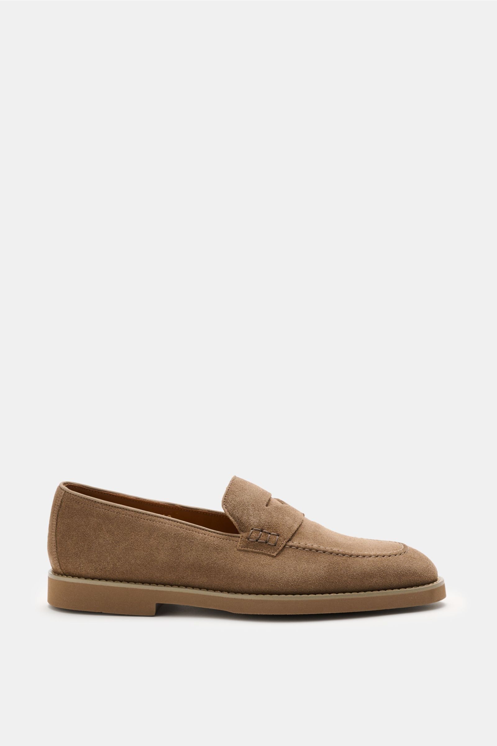 Doucal's Penny loafers 'Visone' - grey brown