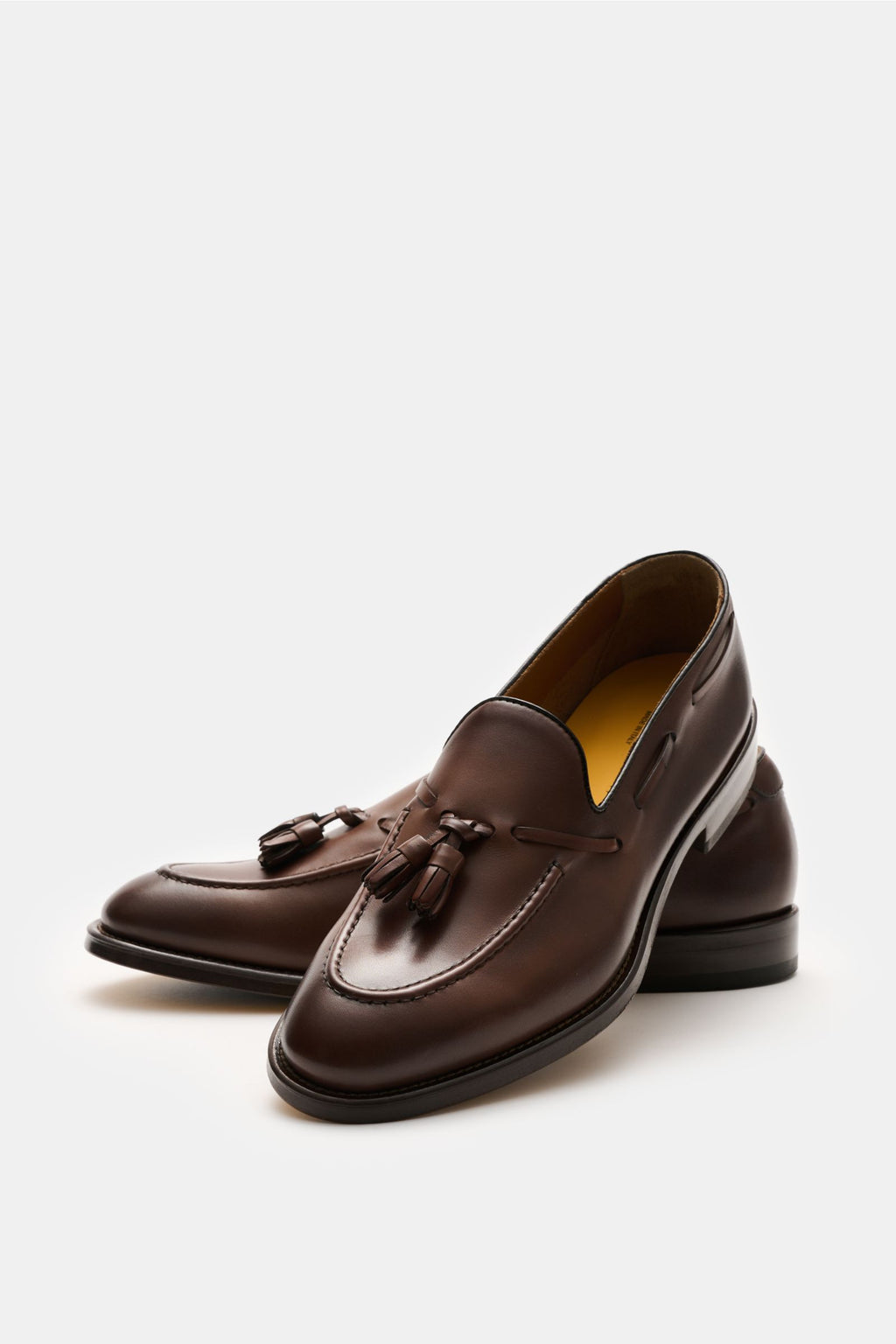 Doucal's Tassel loafers 'Nappato' - brown