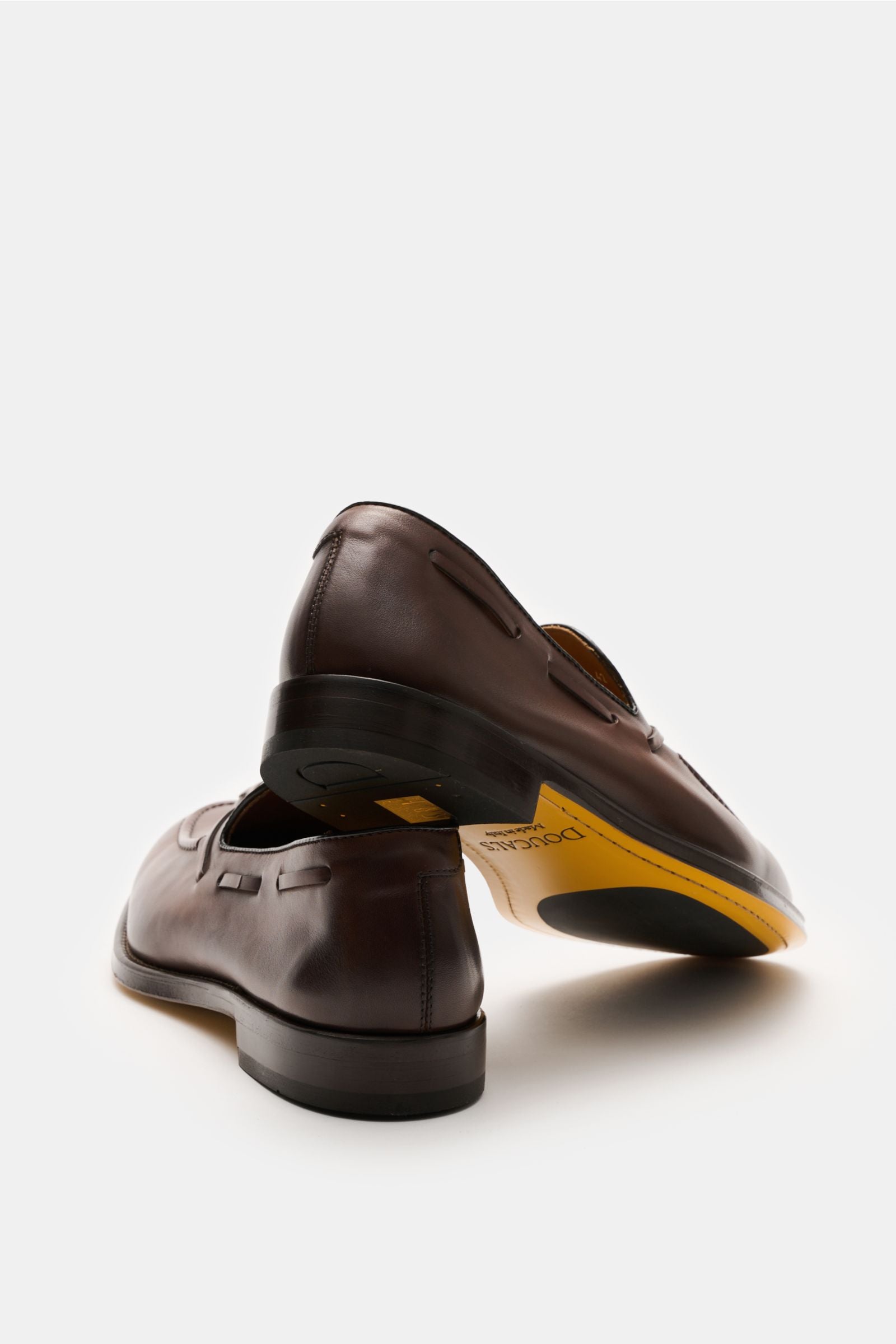 Doucal's Tassel loafers 'Nappato' - brown