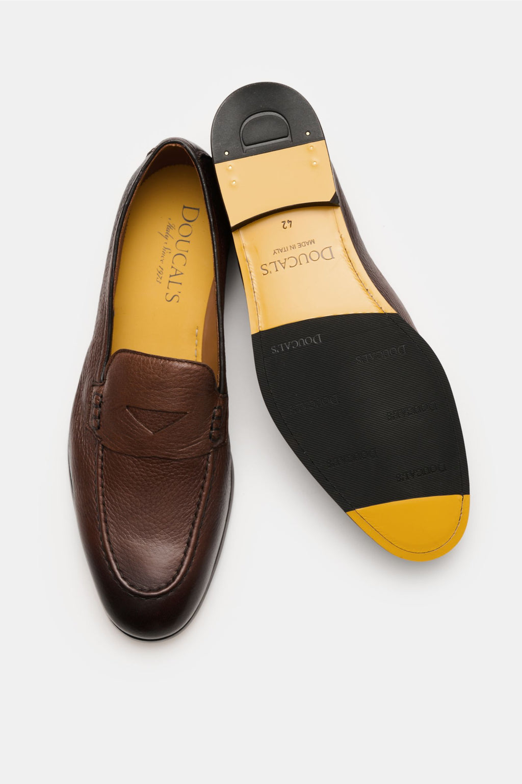 Doucal's Penny loafers 'Daino' - brown
