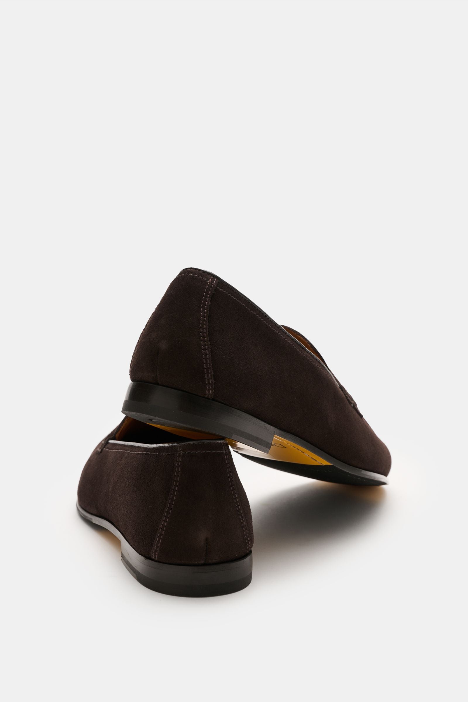 Doucal's Penny loafers 'Visone' - dark brown