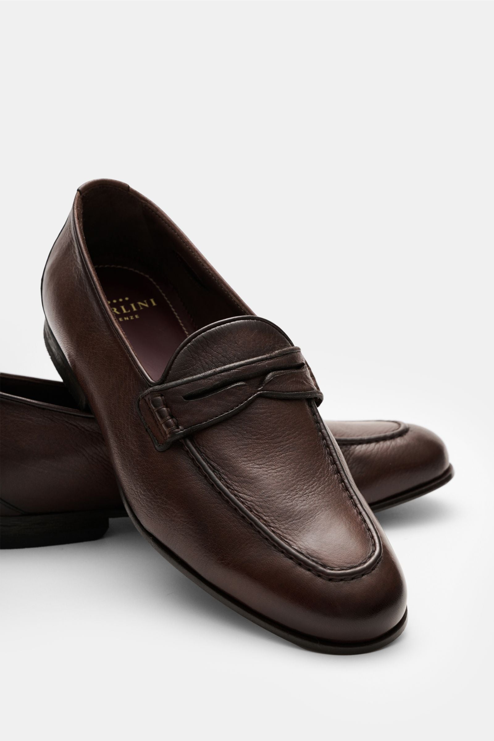 Sturlini Penny loafers 'Cervo Crast' - brown