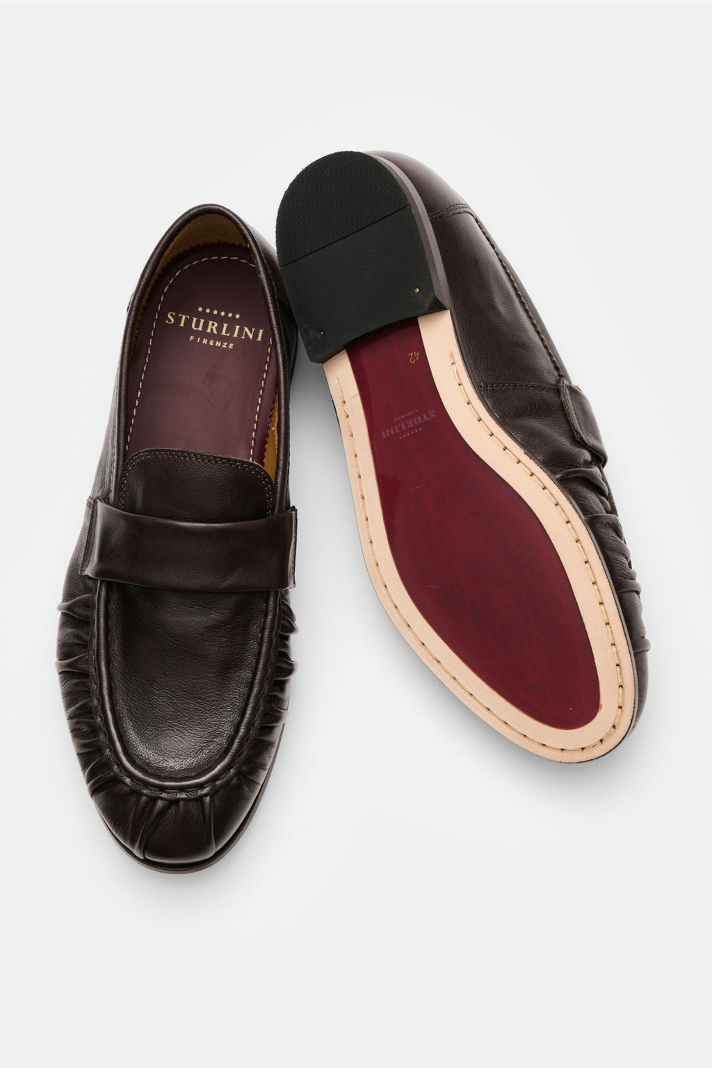 Sturlini Penny loafers 'Salice' - dark brown
