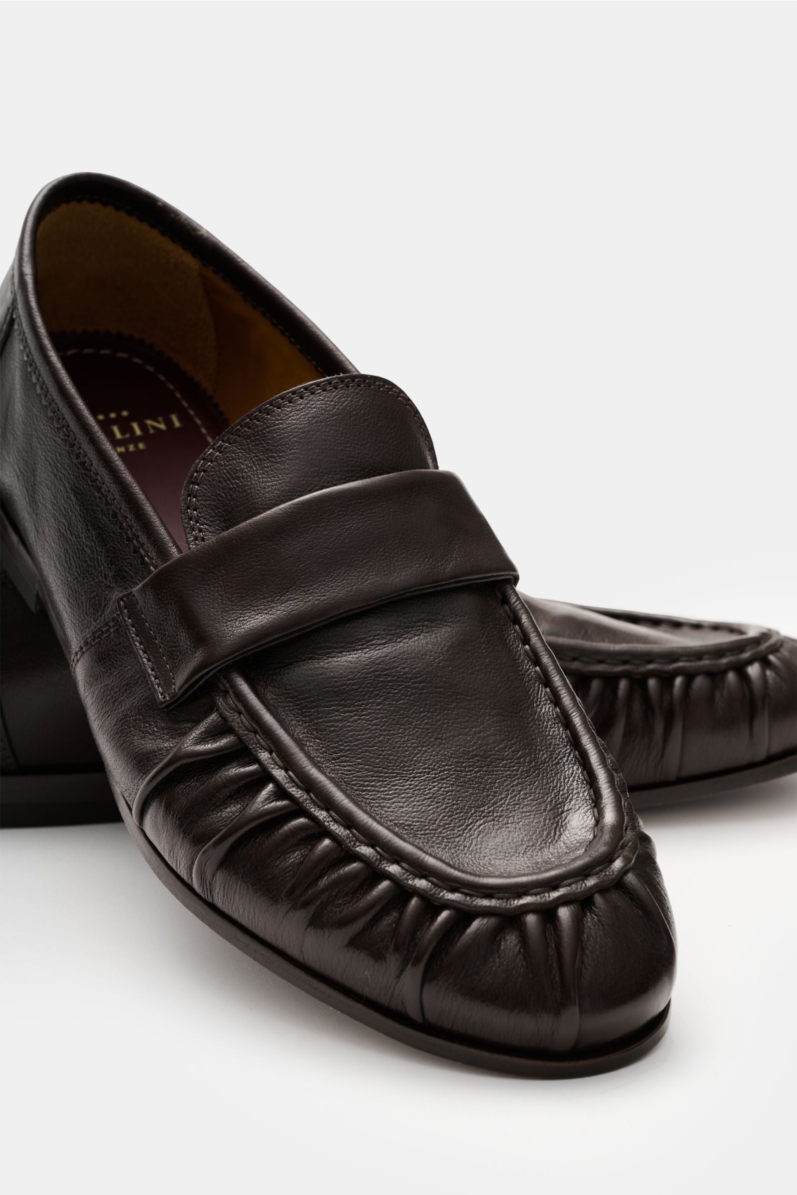 Sturlini Penny loafers 'Salice' - dark brown