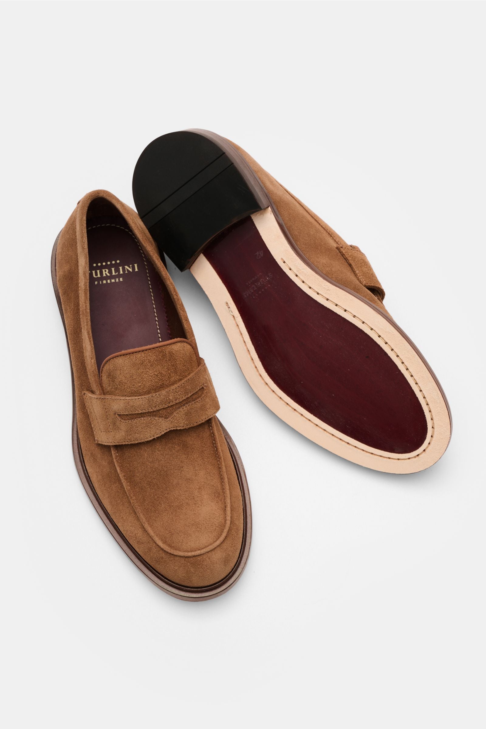 Sturlini Penny loafers 'Crosta' - light brown