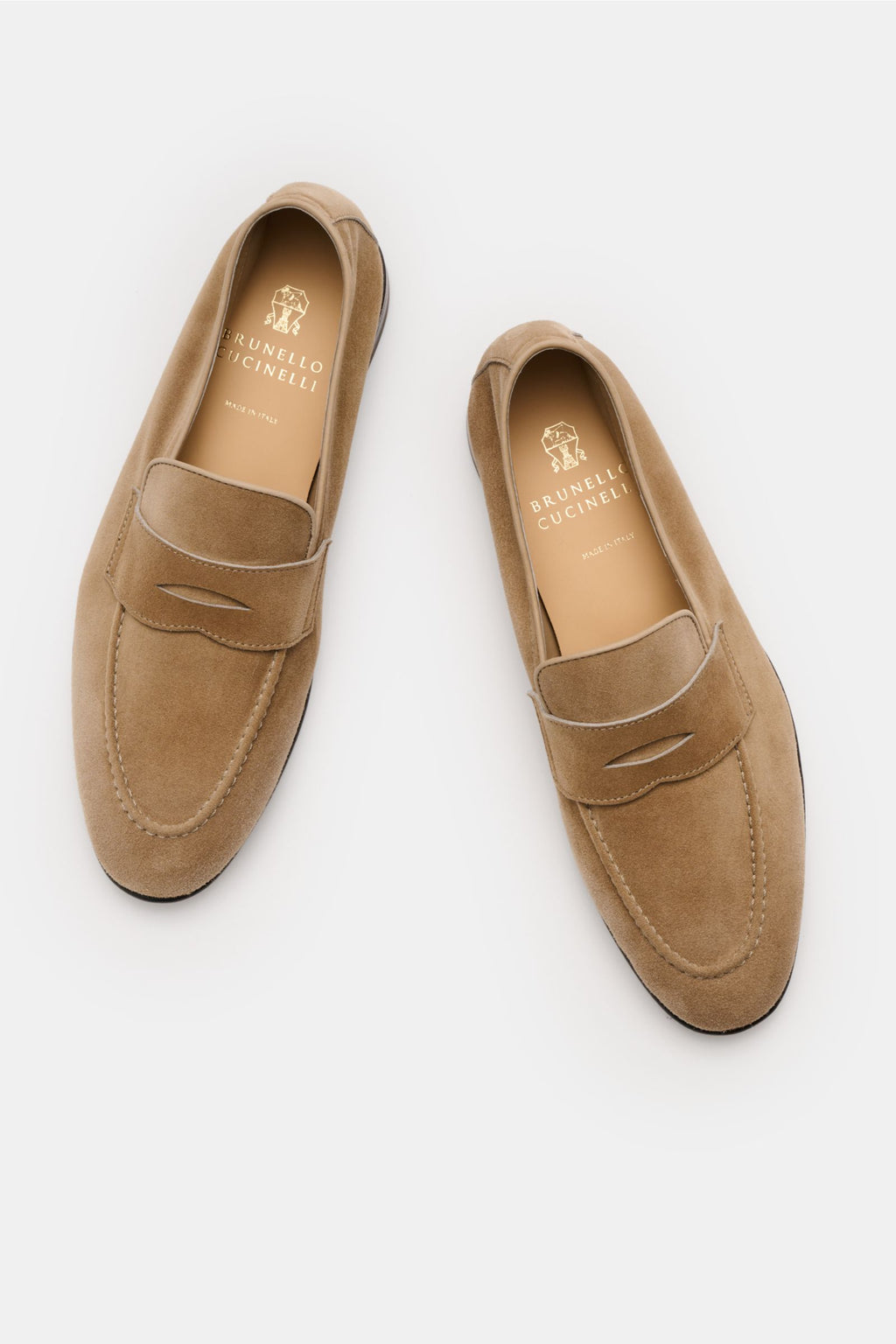 Brunello Cucinelli Penny loafers - beige