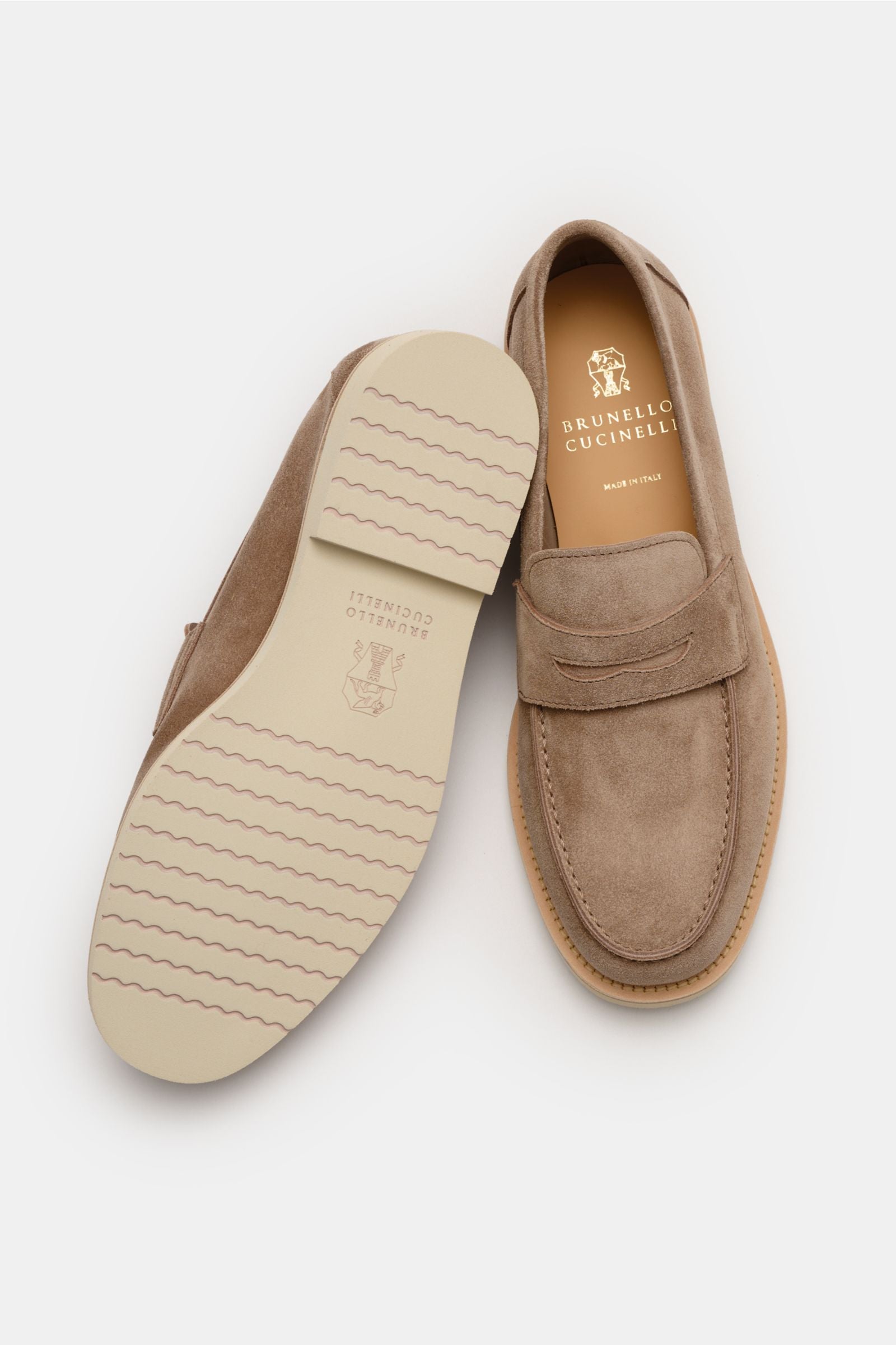 Brunello Cucinelli Penny loafers - Taupe