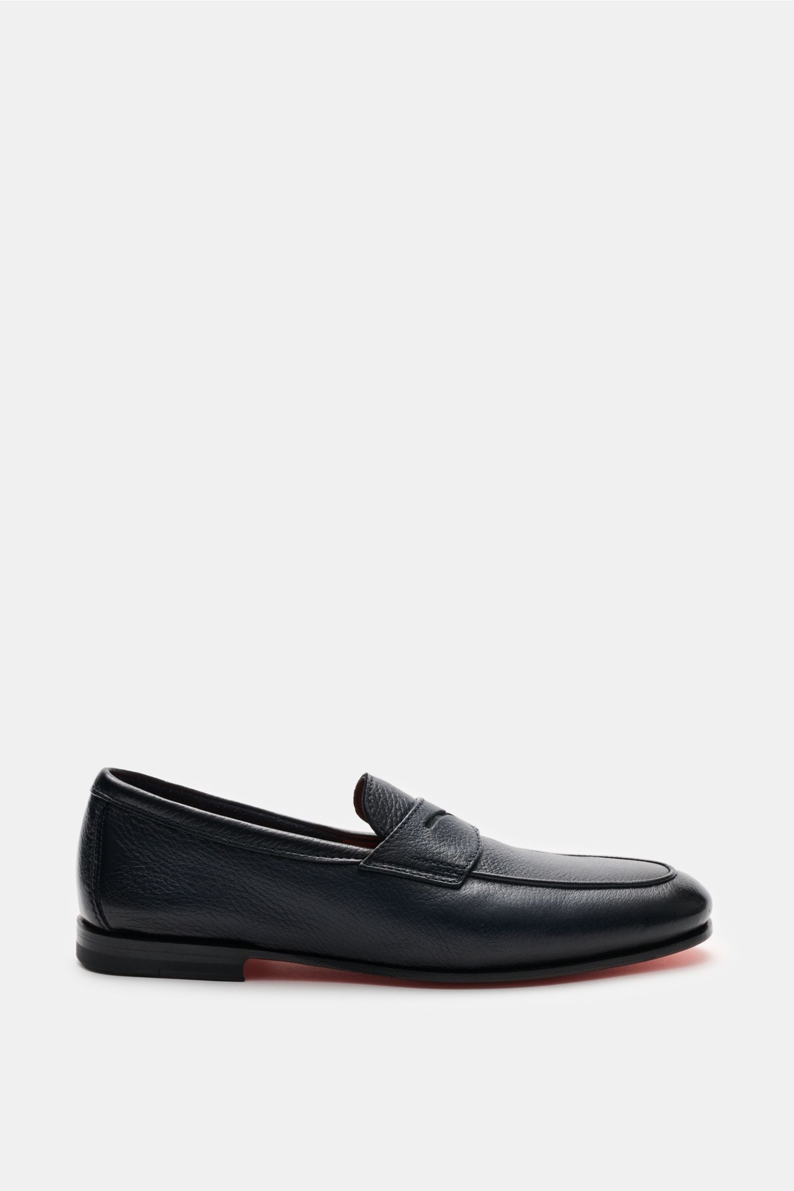 Santoni Penny loafers 'Carlo' - dark navy