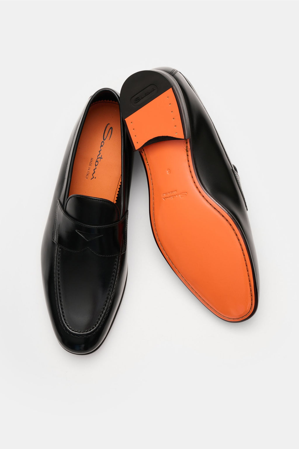 Santoni Loafers 'Carlos' - black