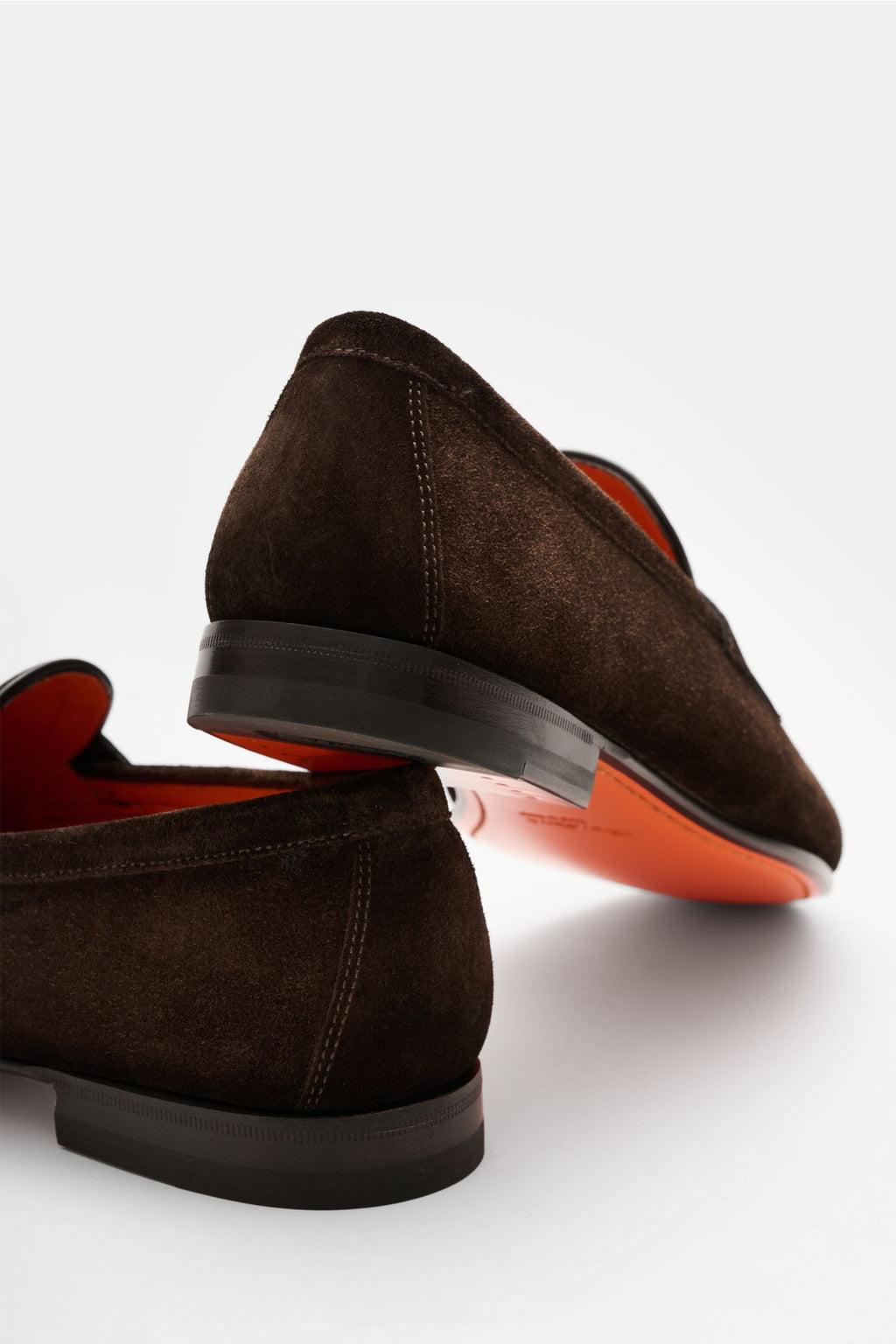 Santoni Penny loafers 'Carlos' - dark brown