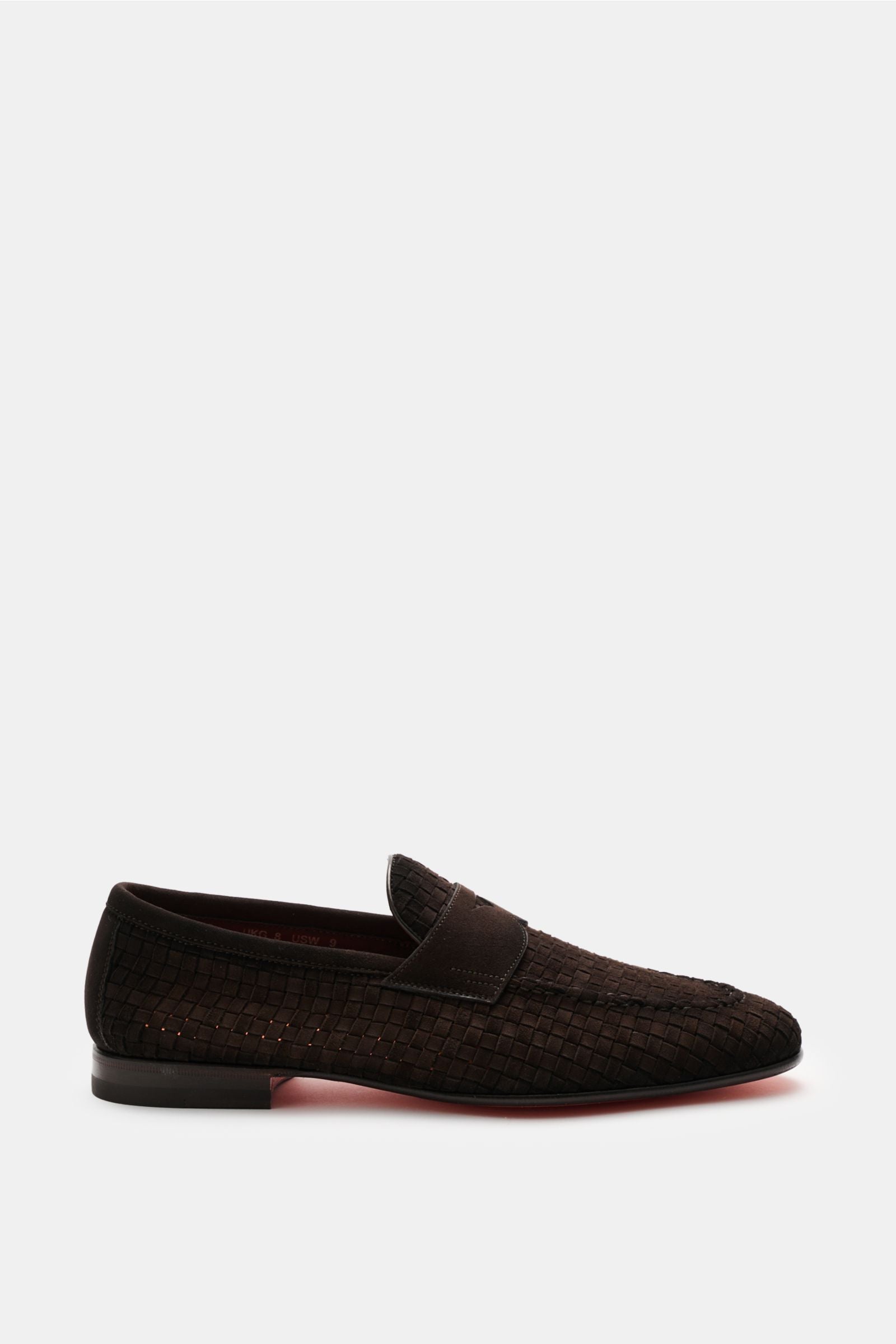 Santoni Penny loafers 'Carlo' - dark brown