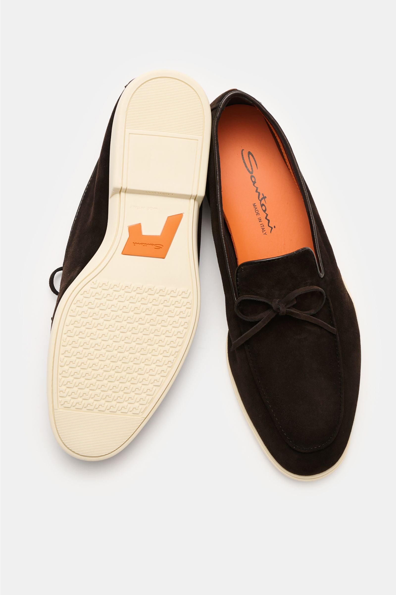 Santoni Loafers 'Malibu' - Dark brown