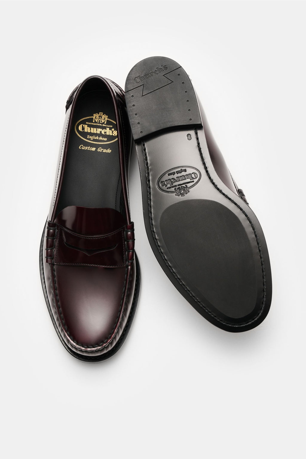 Church's Penny loafers 'Rowley' - burgundy