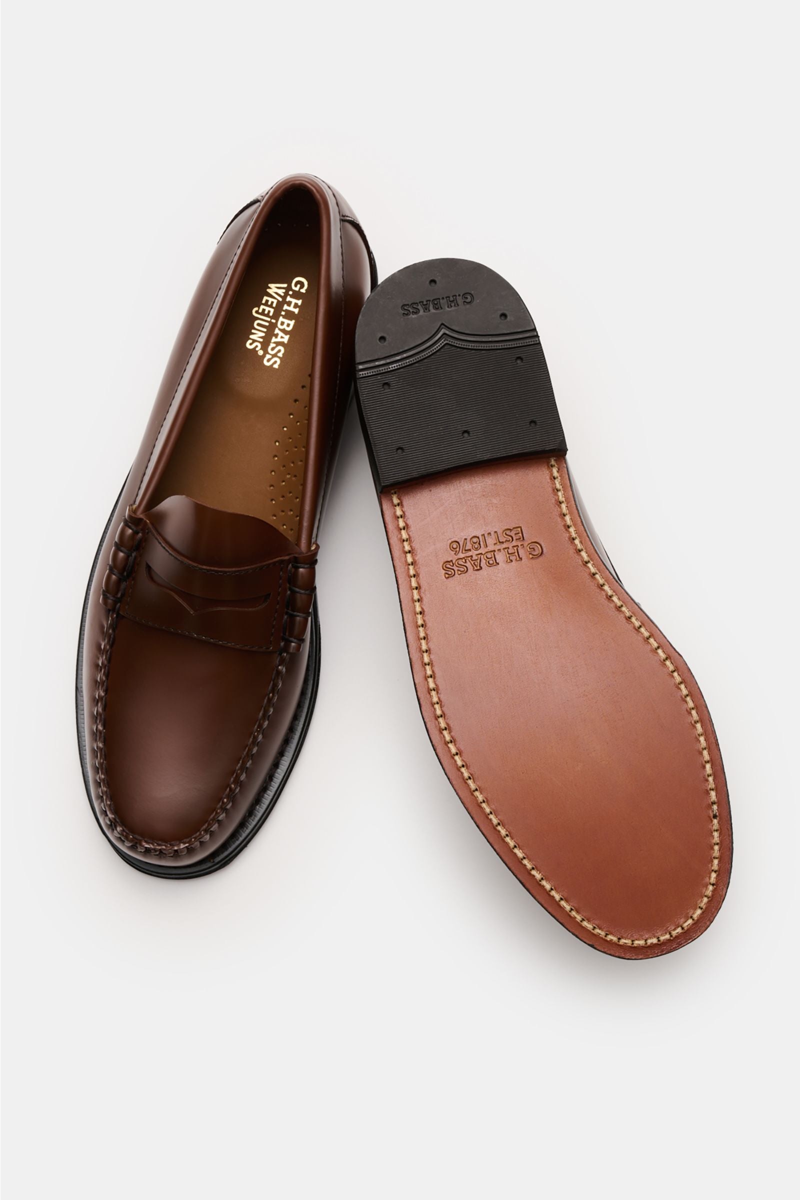 G.H.Bass Penny loafers 'Weejuns Larson' - brown 2