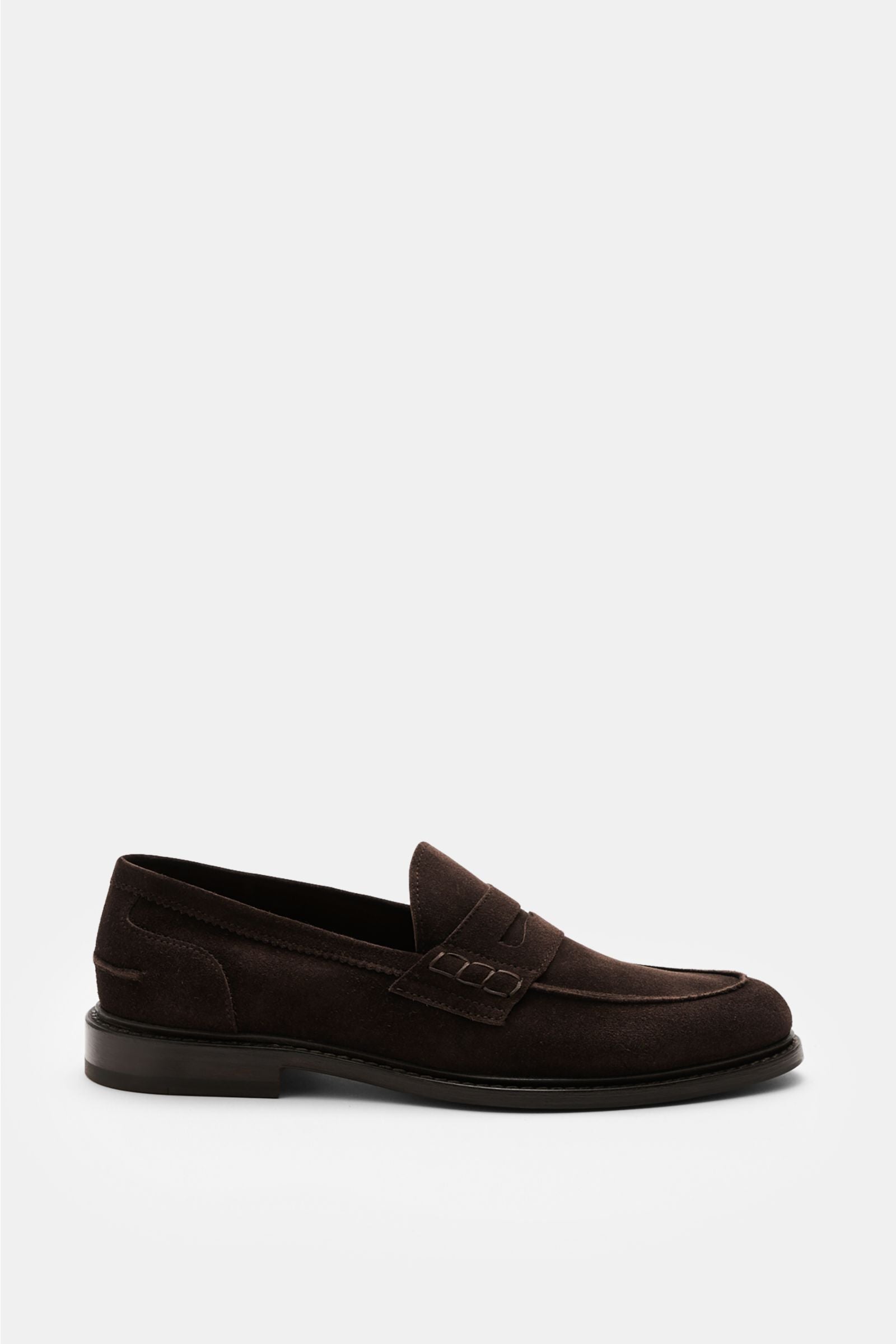 Henderson Penny loafers 'Grezzo' - dark brown