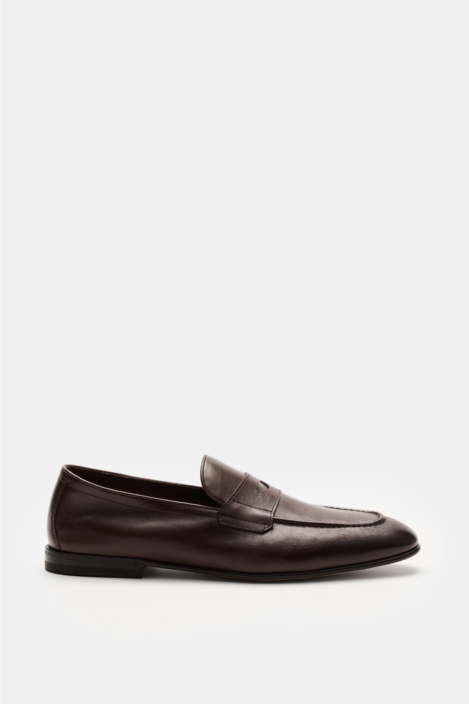 Henderson Penny loafers 'Moro' - dark brown