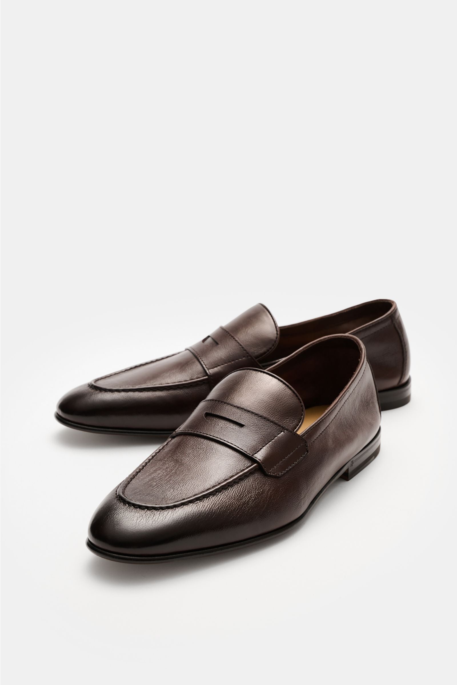 Henderson Penny loafers 'Moro' - dark brown