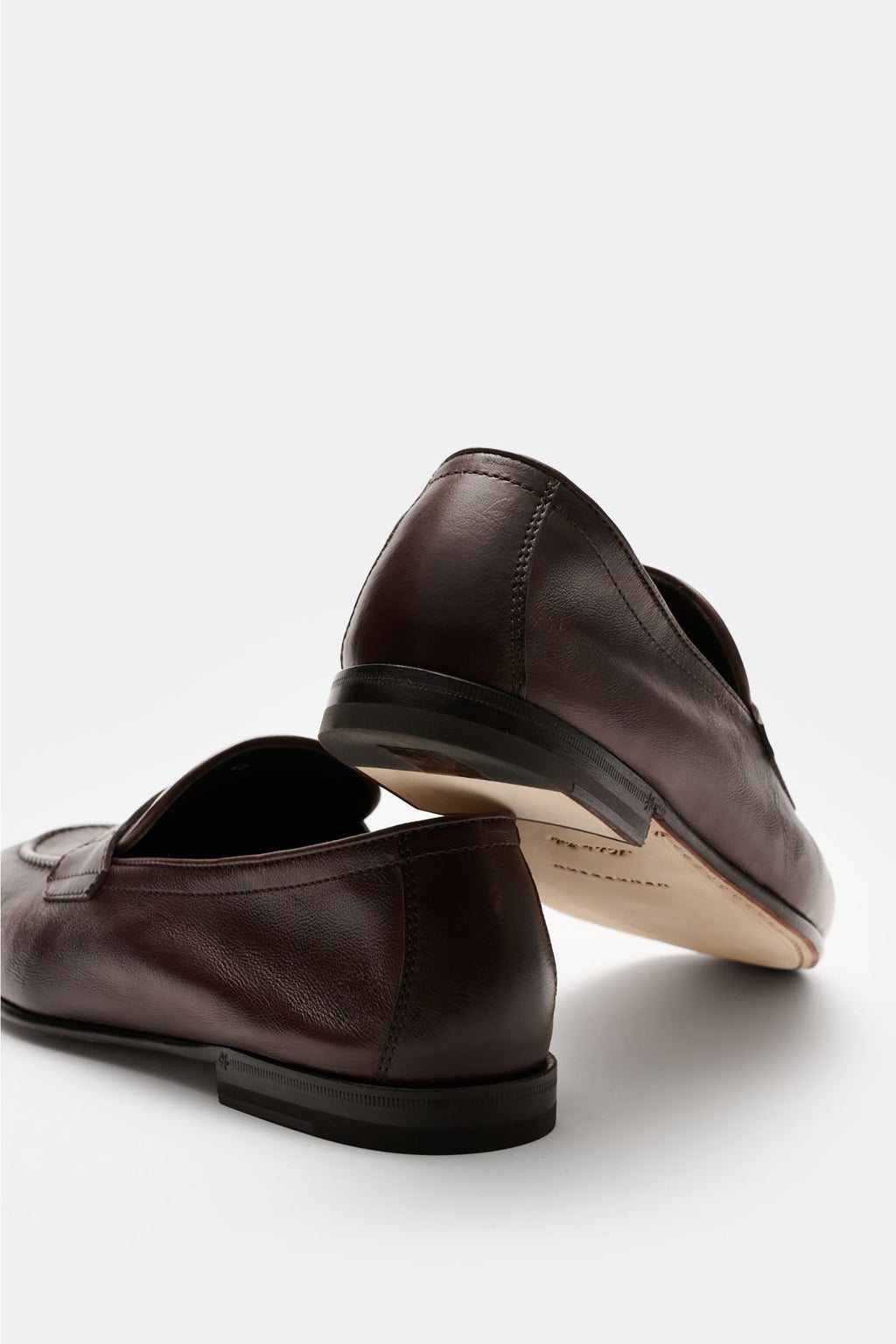 Henderson Penny loafers 'Moro' - dark brown