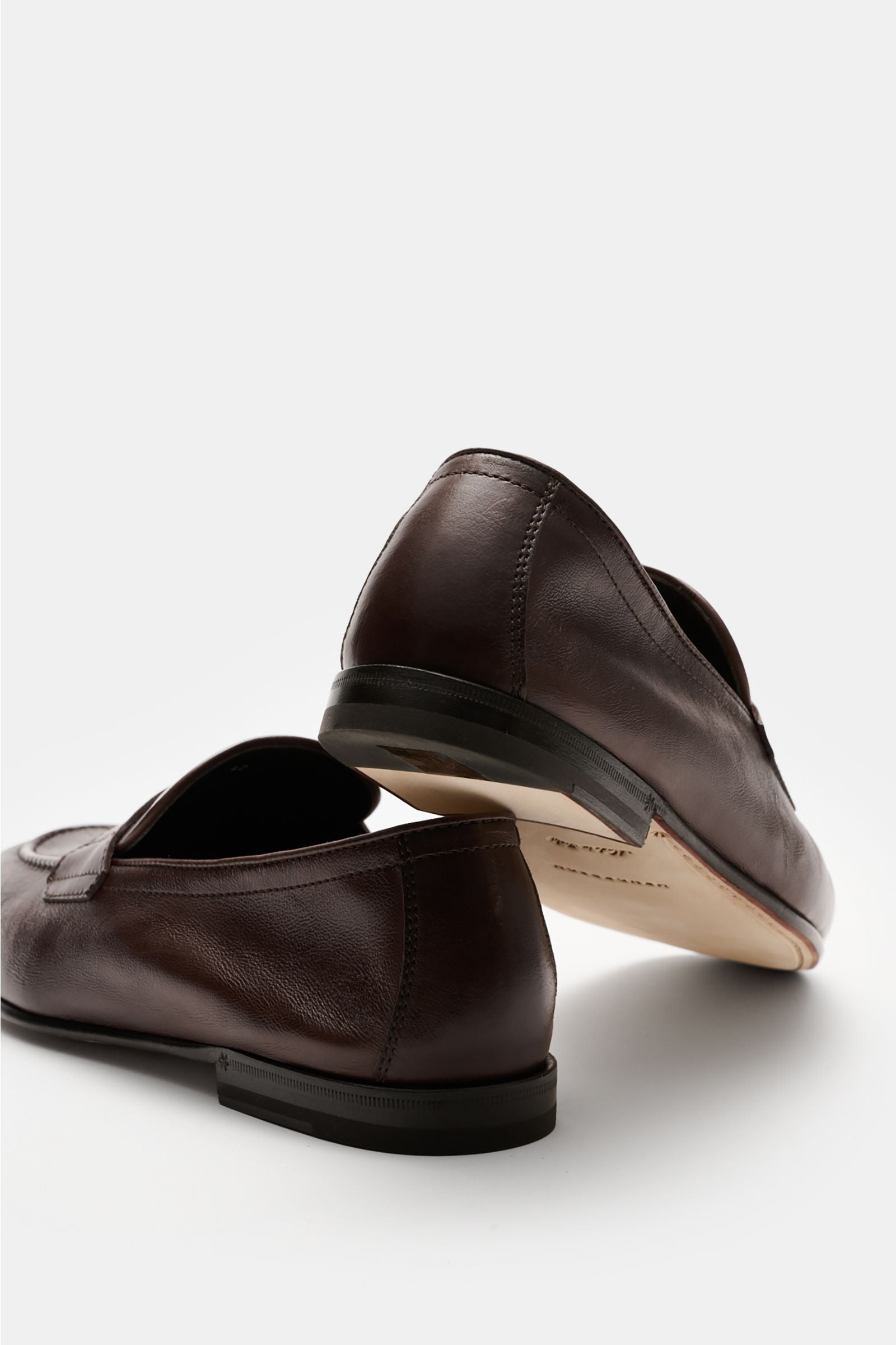 Henderson Penny loafers 'Moro' - dark brown