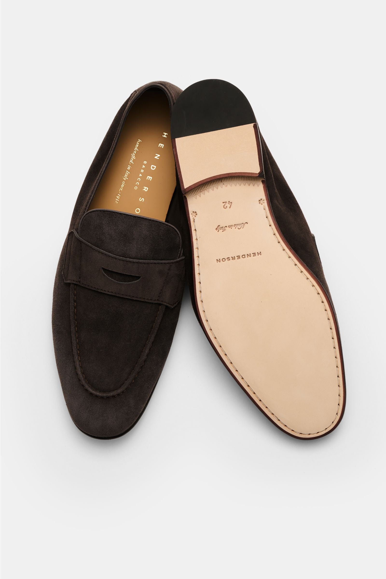 Henderson Penny loafers 'T. Moro' - dark brown