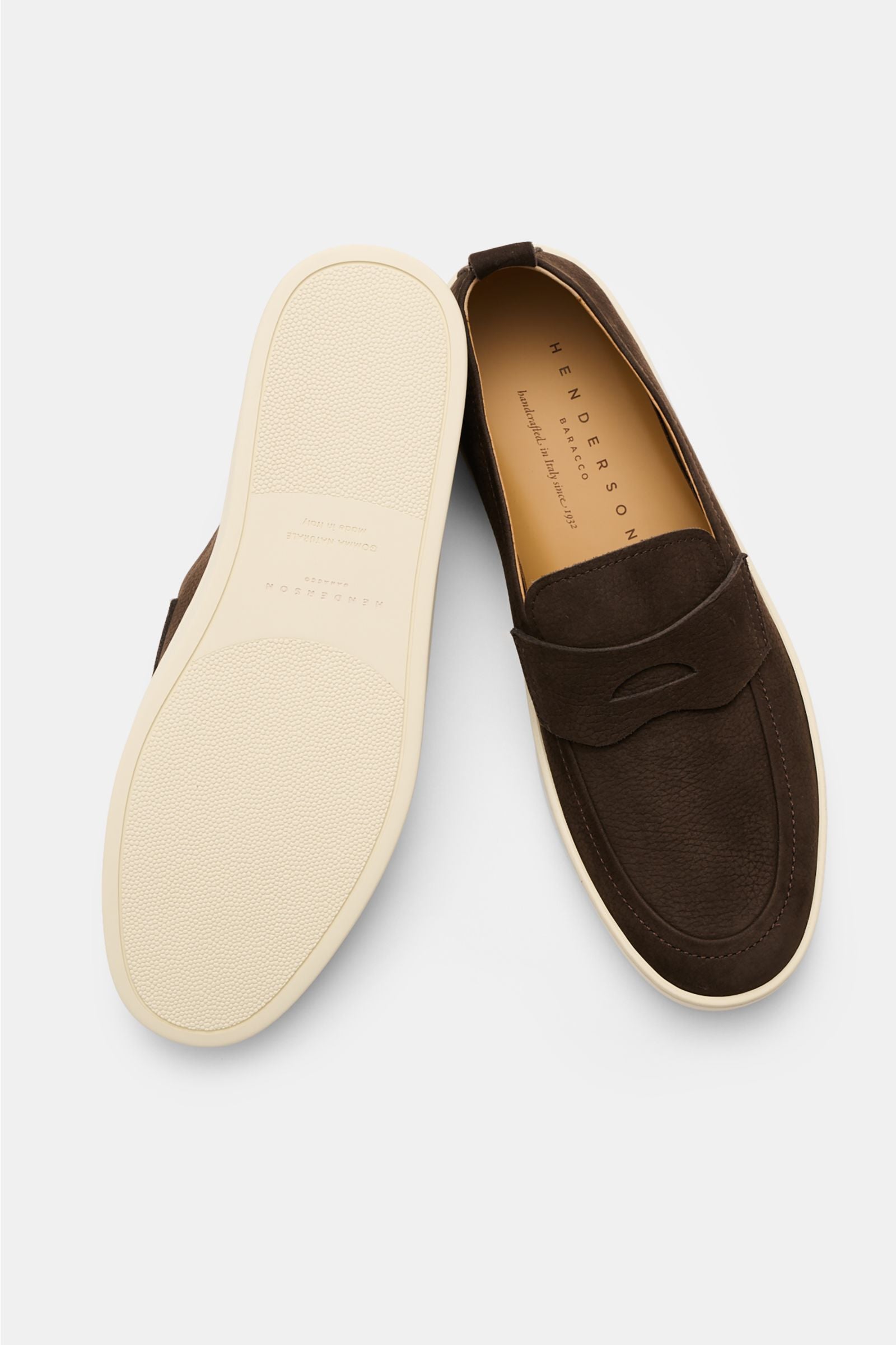 Henderson Penny loafers 'Mentone' - dark brown