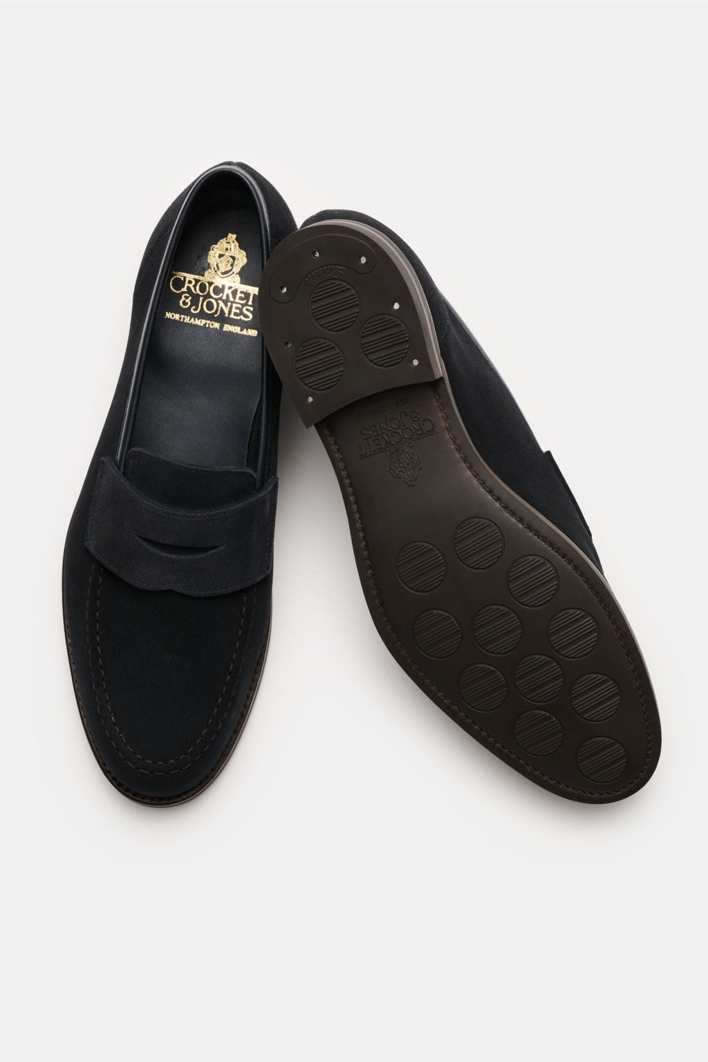 Crockett & Jones Penny loafers 'Harvard' - navy 2