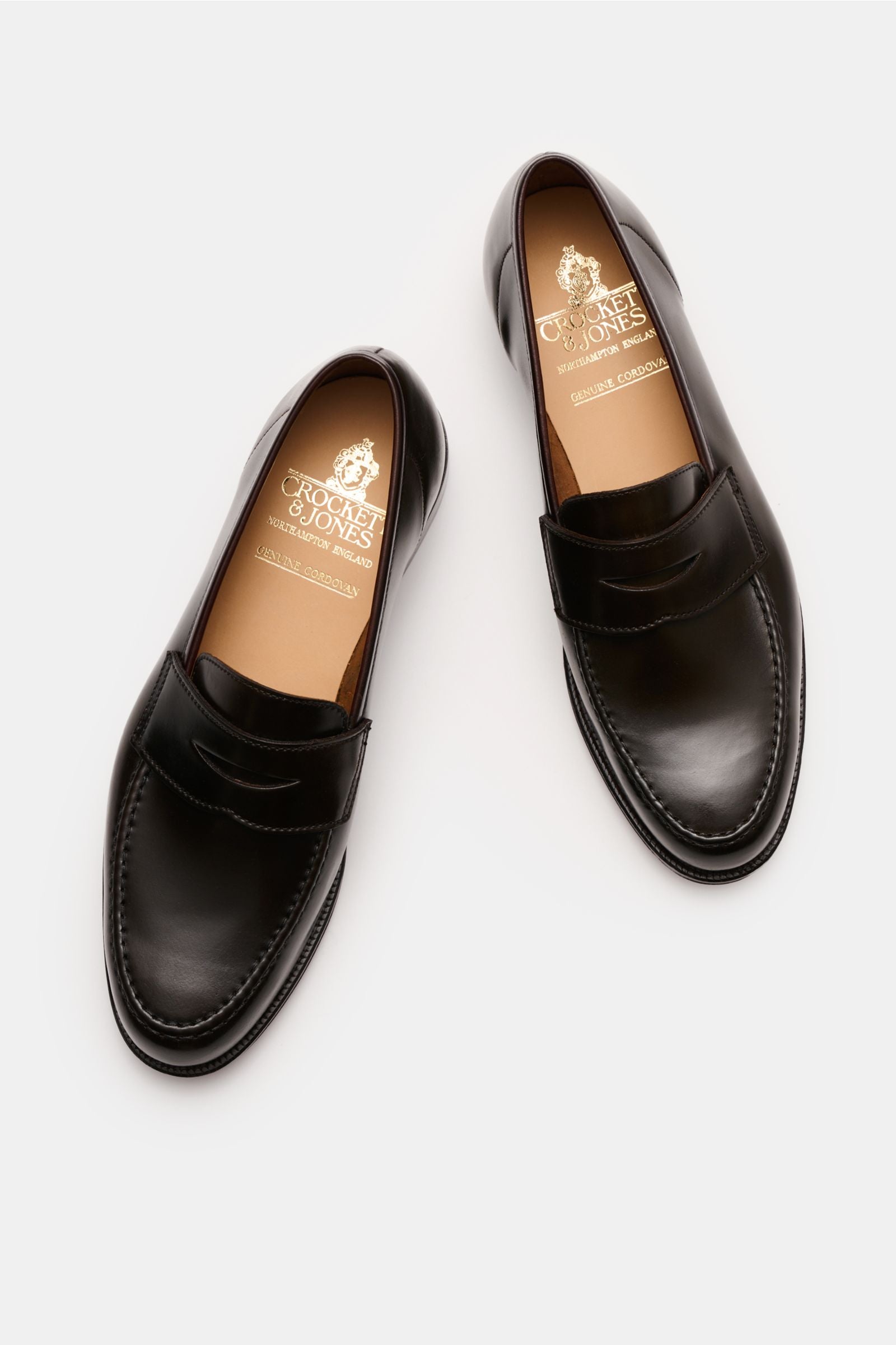 Crockett & Jones Penny loafers 'Harvard' - dark brown 2