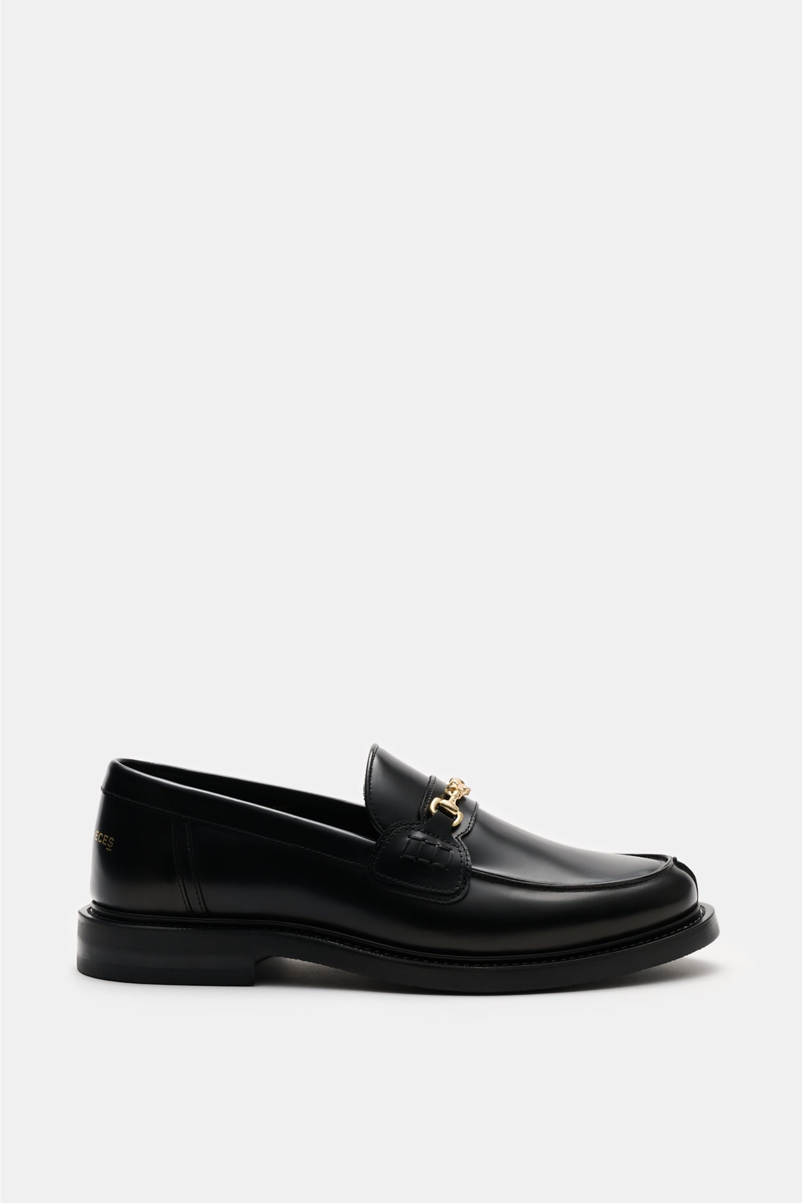 Filling Pieces Horse bit loafers 'Polido' - black