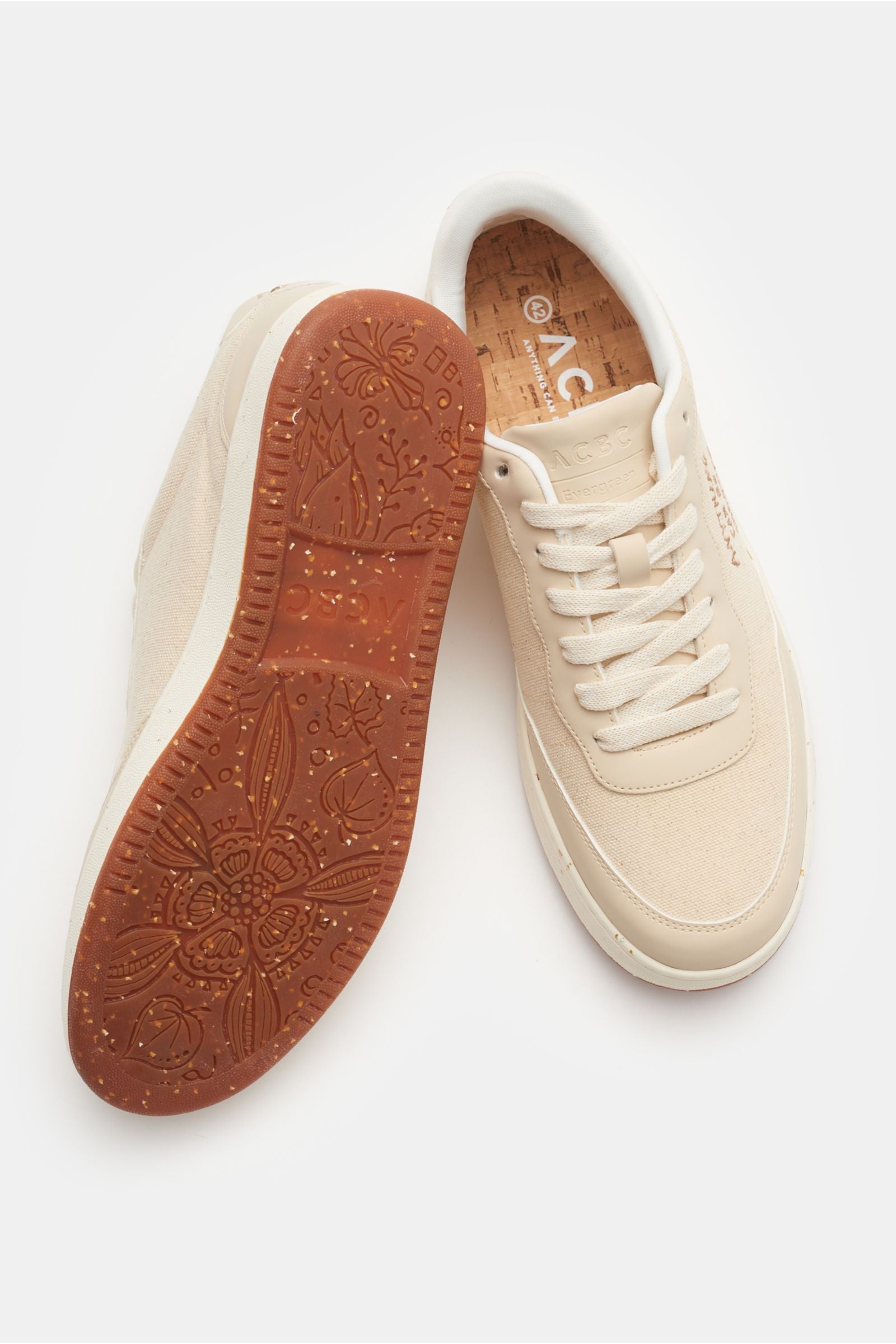 ACBC Sneakers 'Evergreen Hemp' - Beige